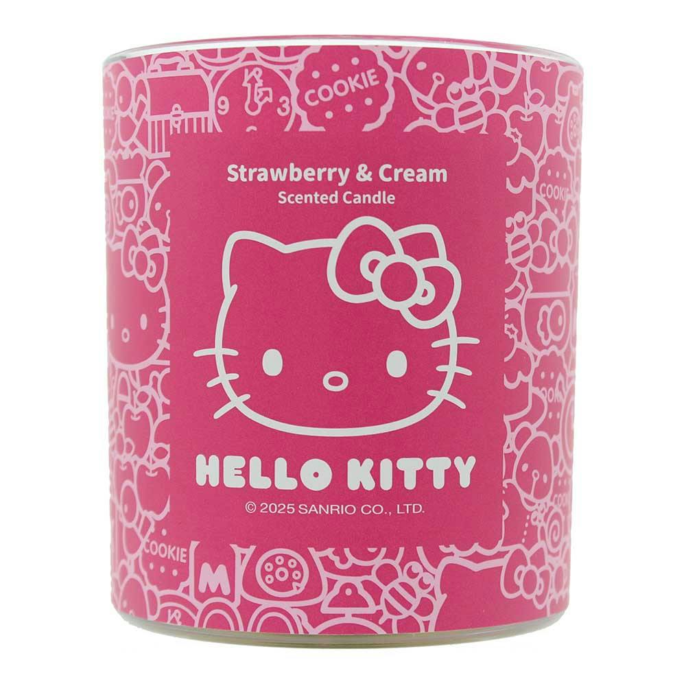 Hello Kitty Strawberry & Cream Scented Candle 206g - Image 5