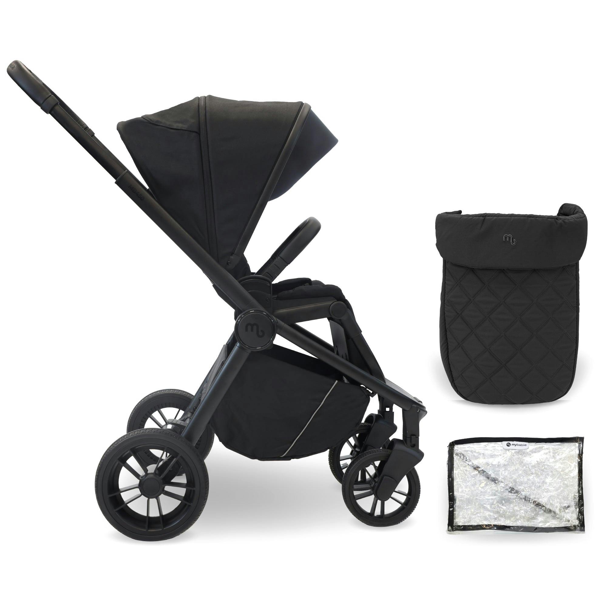 My Babiie Black Mb450 Pushchair