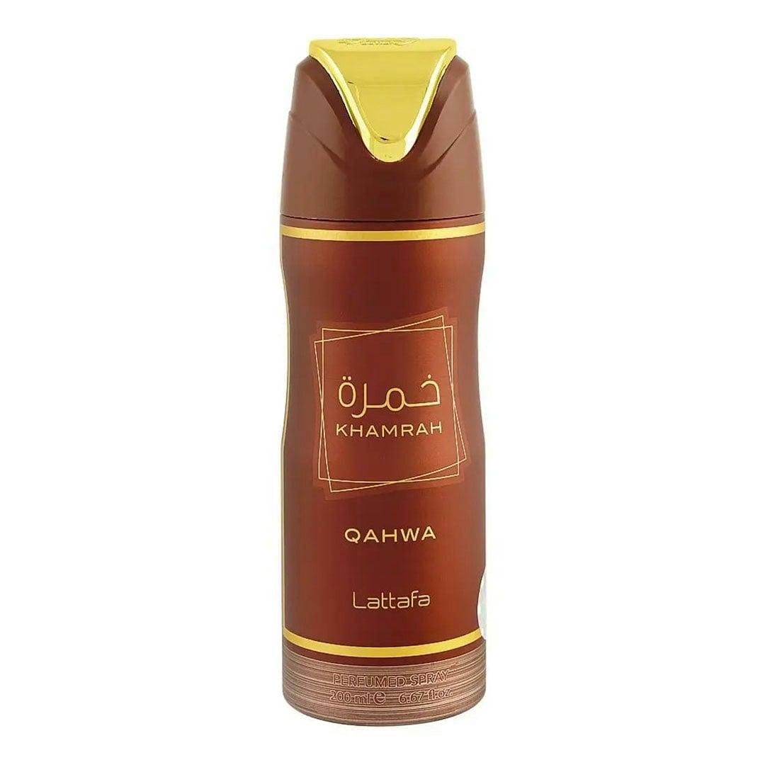 Lattafa Khamrah Qahwa Perfumed Body Spray 200Ml - Image 3