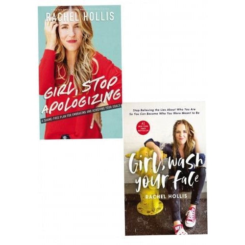 Rachel Hollis Unisex Girl, Wash Your Face & Girl Stop Apologizing 2 Books Collection Set By - Non Fiction - Mixed Format - Image 3