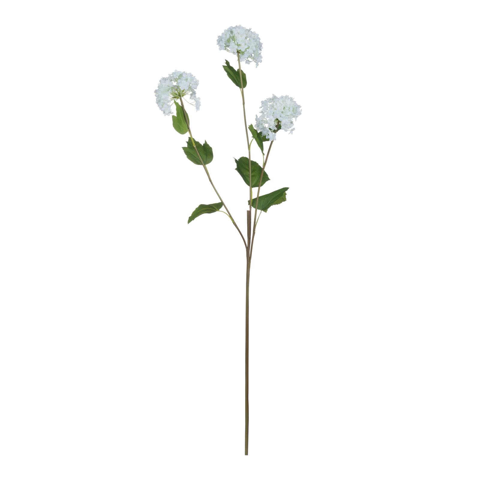 Hill Interiors White/Green Artificial Viburnum Opulus - One Size