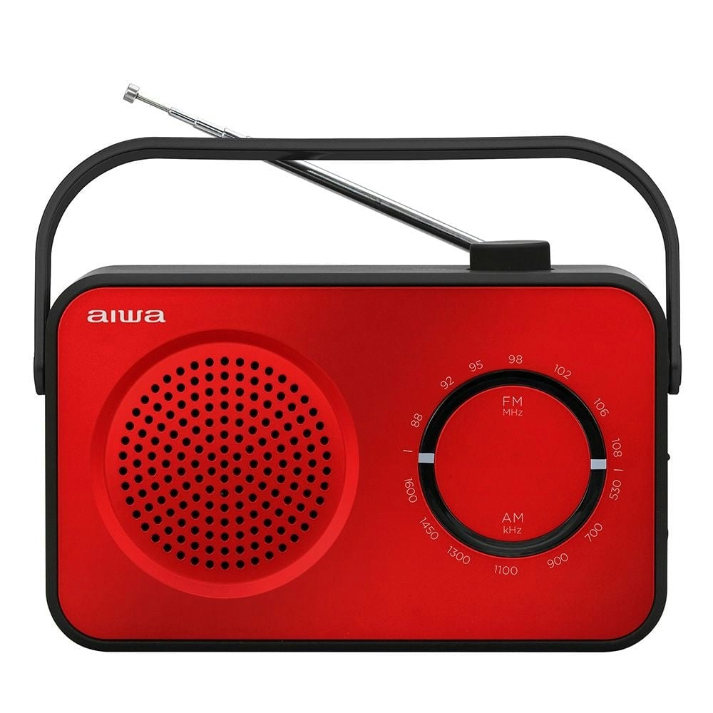 Aiwa Red R-190 Portable Radio Size 2