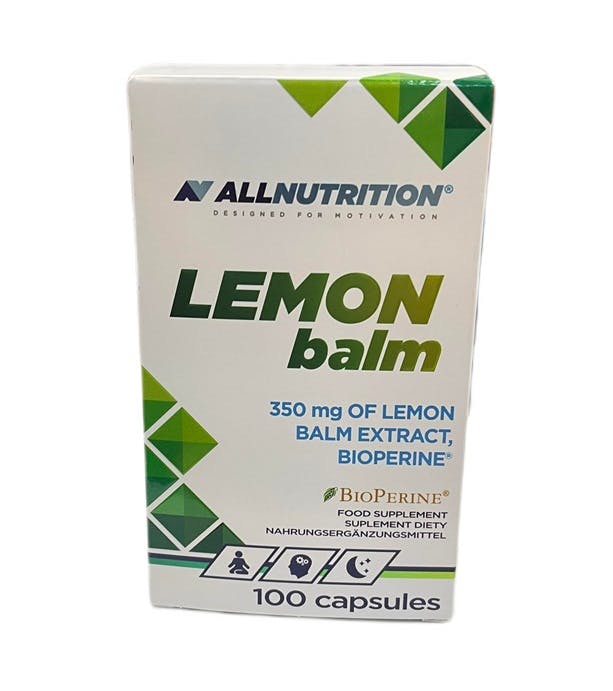 Allnutrition Lemon Balm, 350Mg - 100 Caps