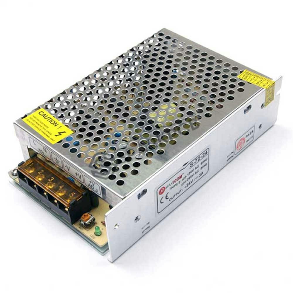 Ener-J Silver 12V 2A Smps 25W Dc Metal Power Supply For Leds