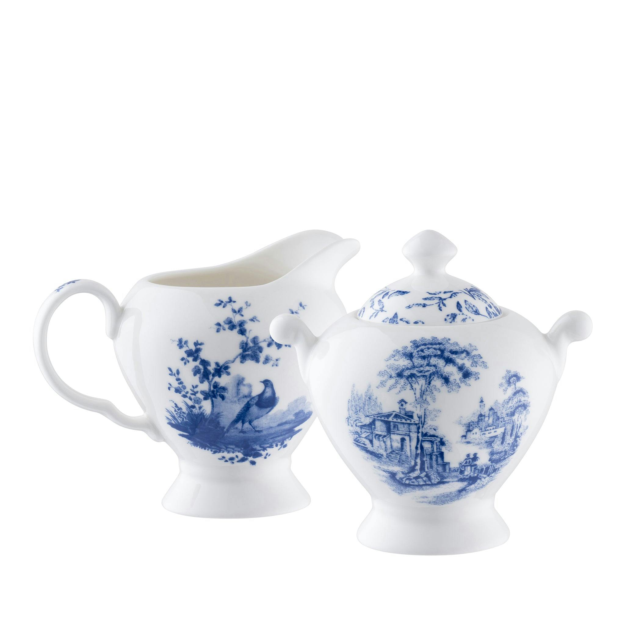 Rackhams Blue/Cream Aynsley Archive & Sugar