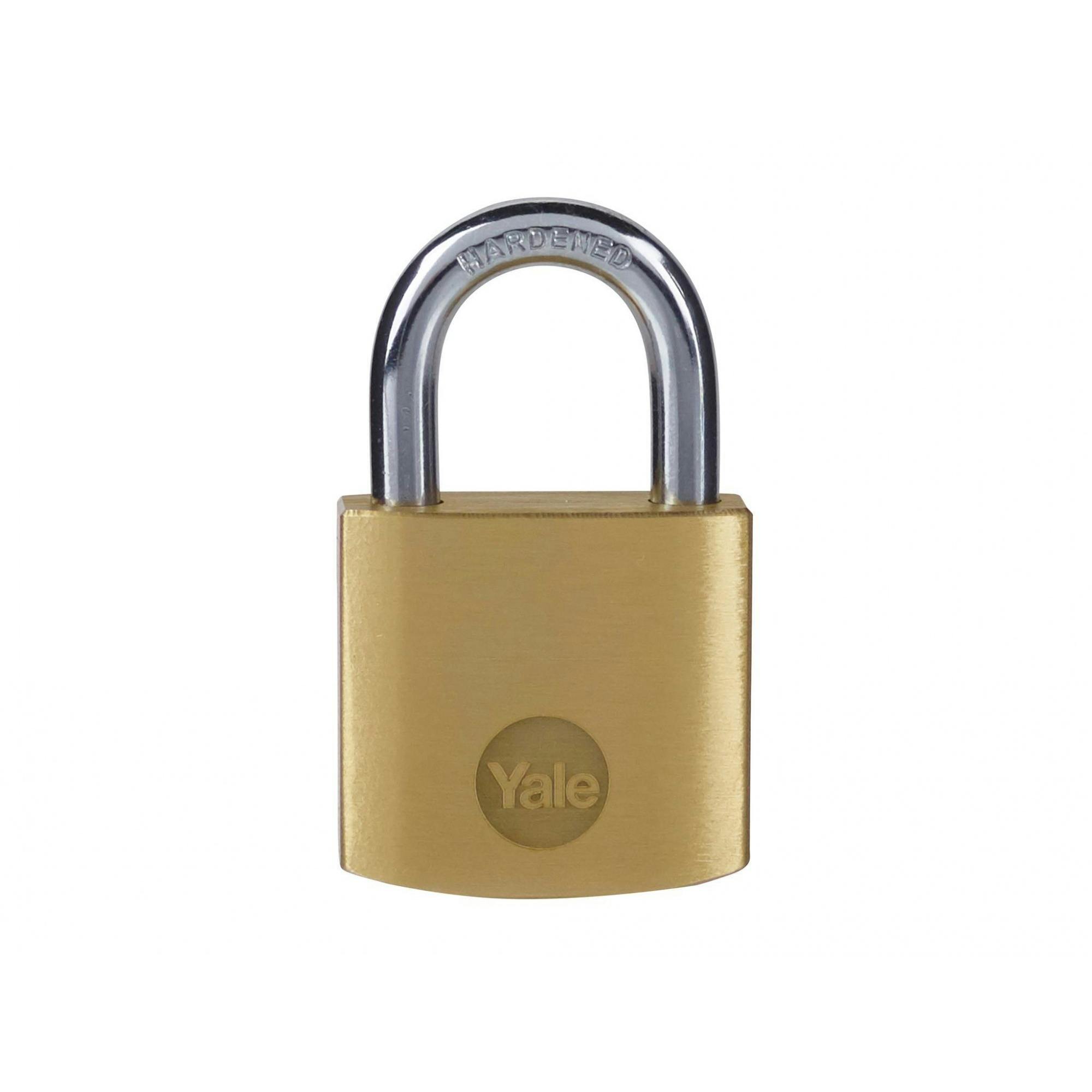 Yale Locks Brass Padlock - Multi Colour - Multi Colour
