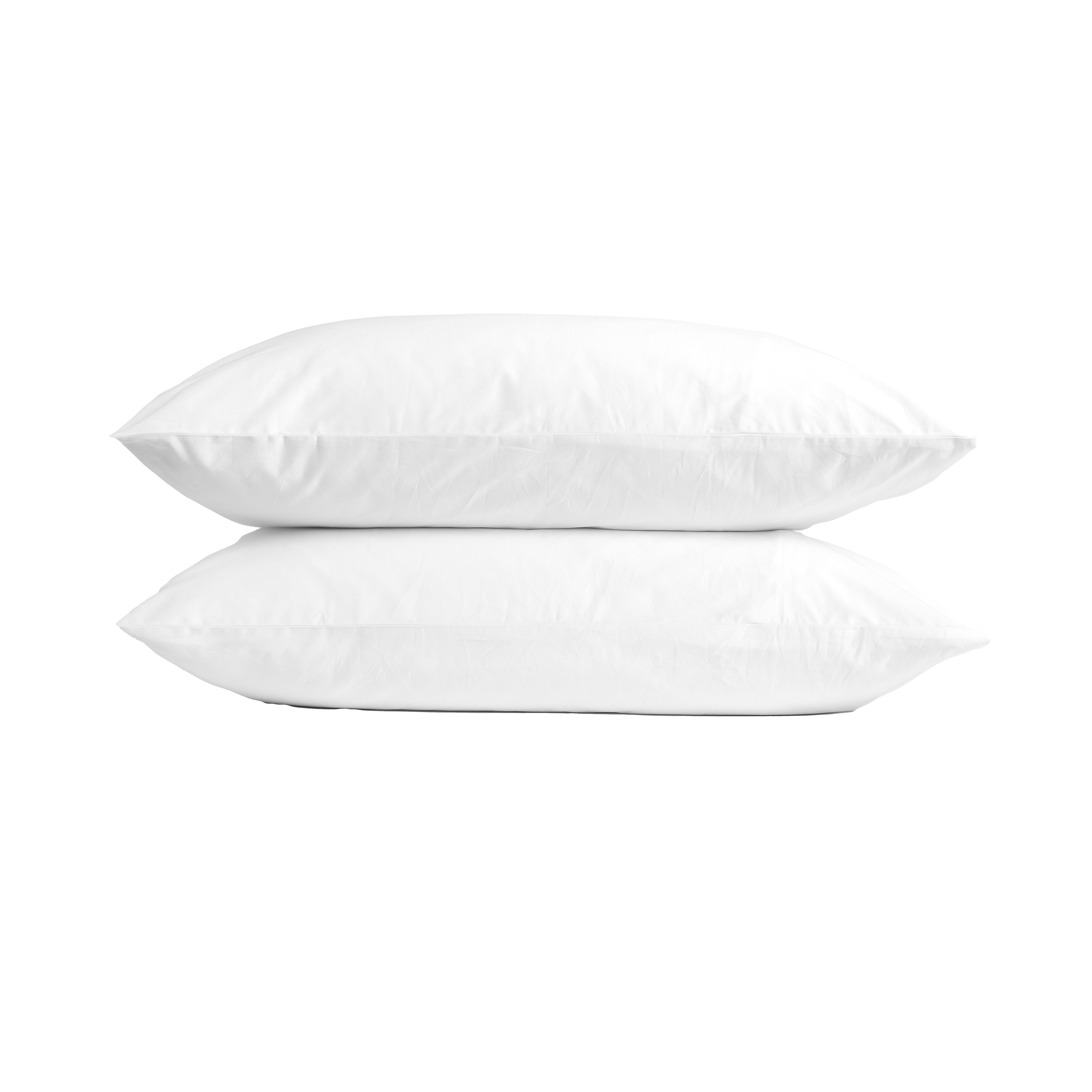Hotel Pure Luxury White 4 Star Classic Pillowcase - Pair - Standard