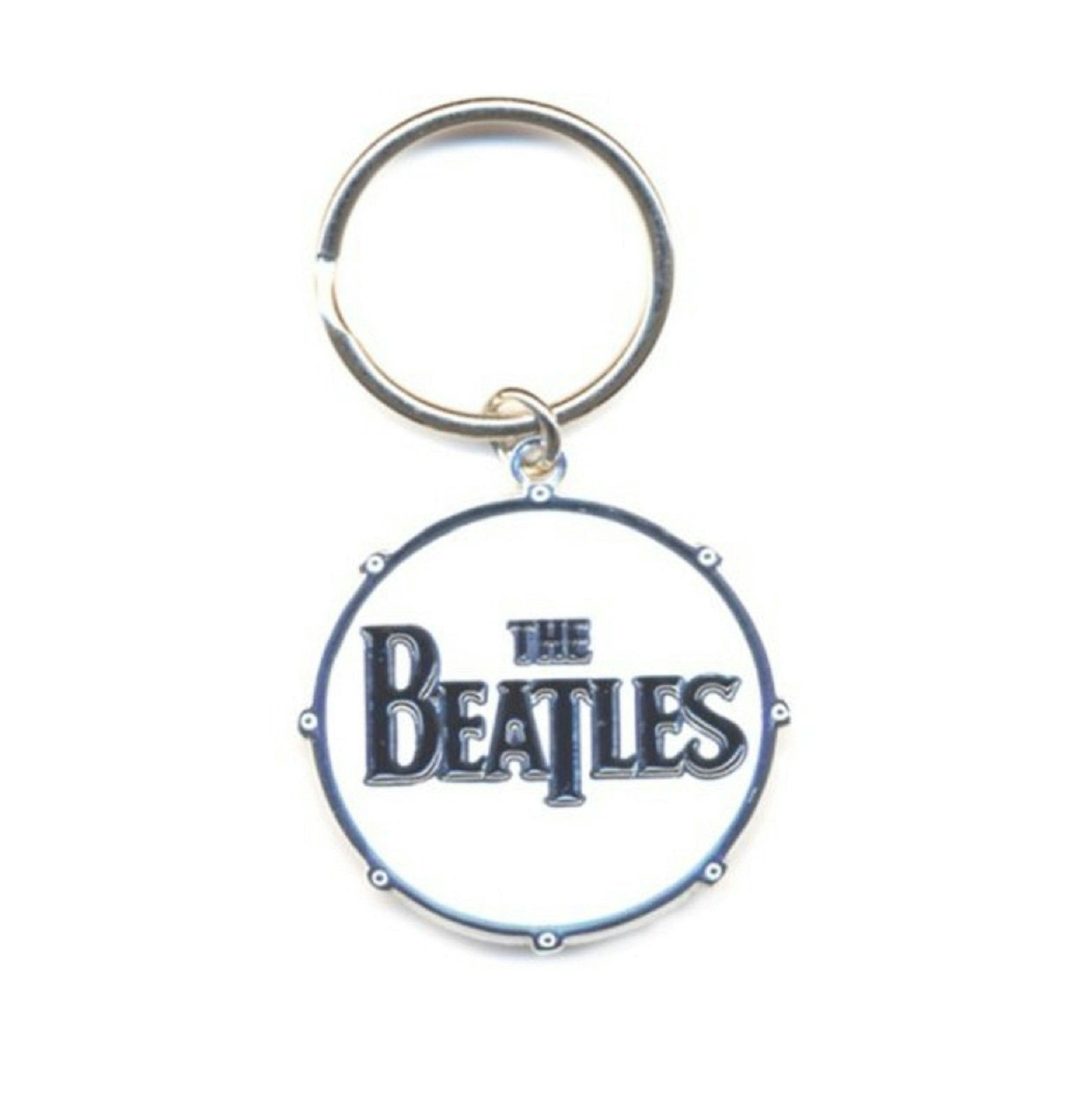 Paradiso Clothing The Beatles Keyring Drum Band Logo Keychain