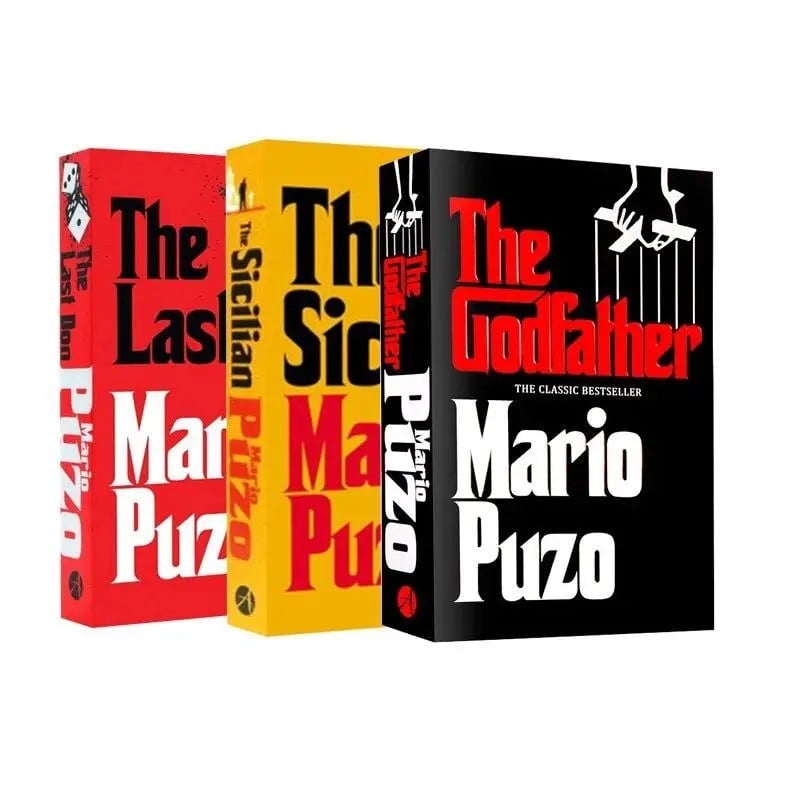 Arrow Mario Puzo The Godfather Collection 3 Books Set (The Last Don, The Sicilian And The Godfather)
