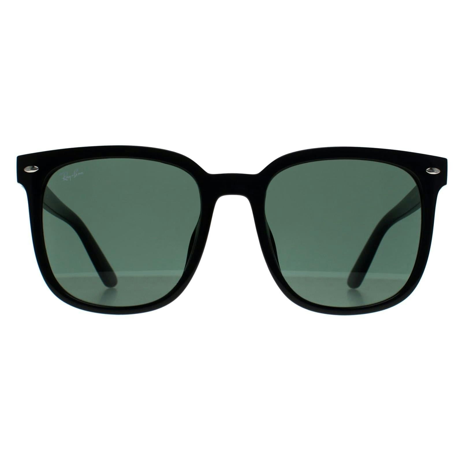 Ray-Ban Unisex Square Polished Transparent Grey Gradient RB4401D Sunglasses in Clear - Image 7
