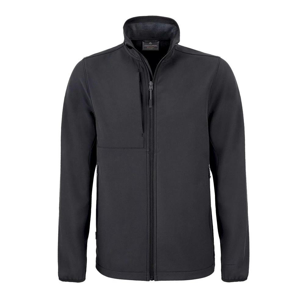 Craghoppers Men's Grey Expert Basecamp Soft Shell Jacket - Carbon - M - Carbon - 94% Polyester/6% Elastane