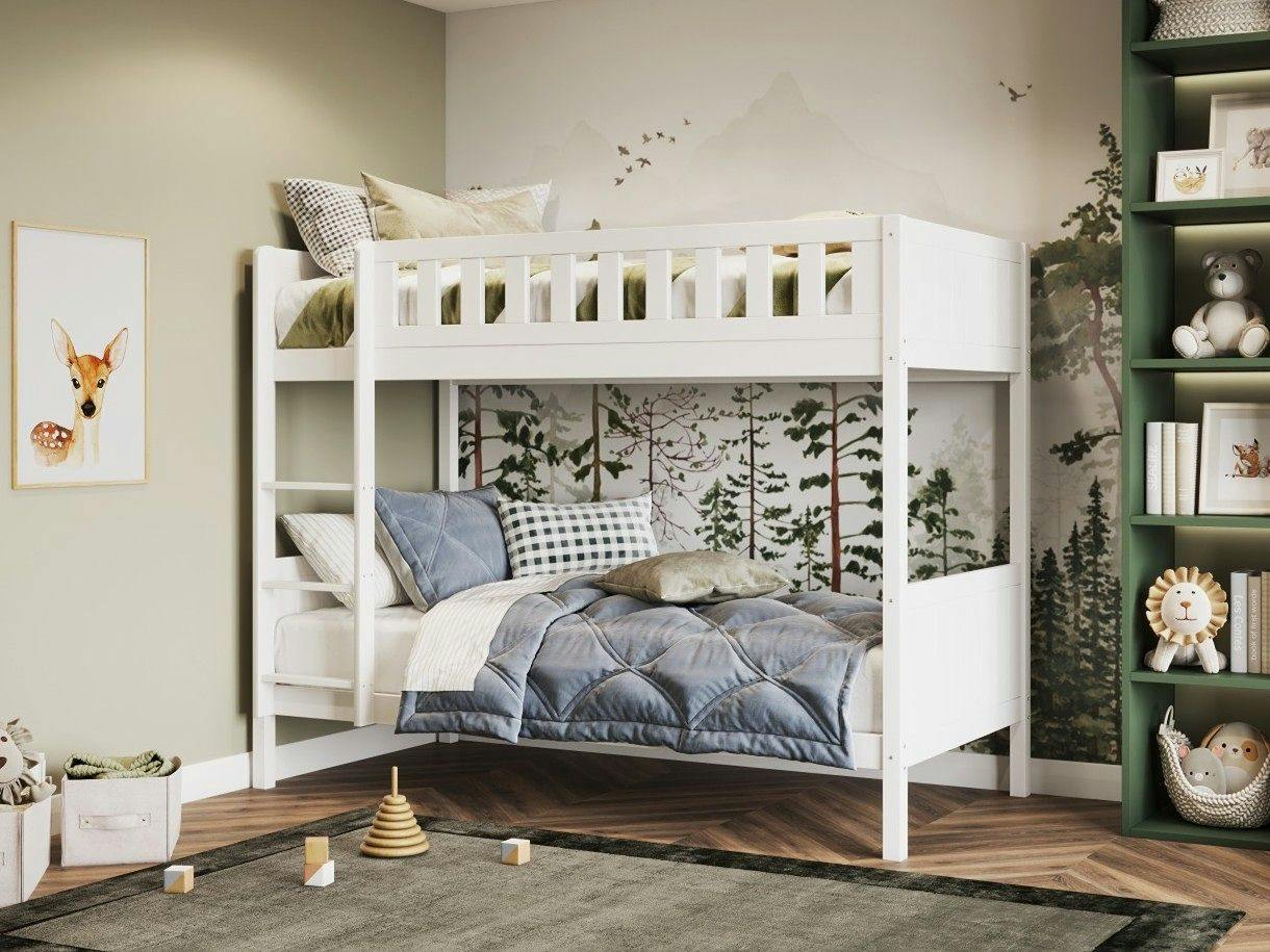 Rackhams White Bea Bunk Bed