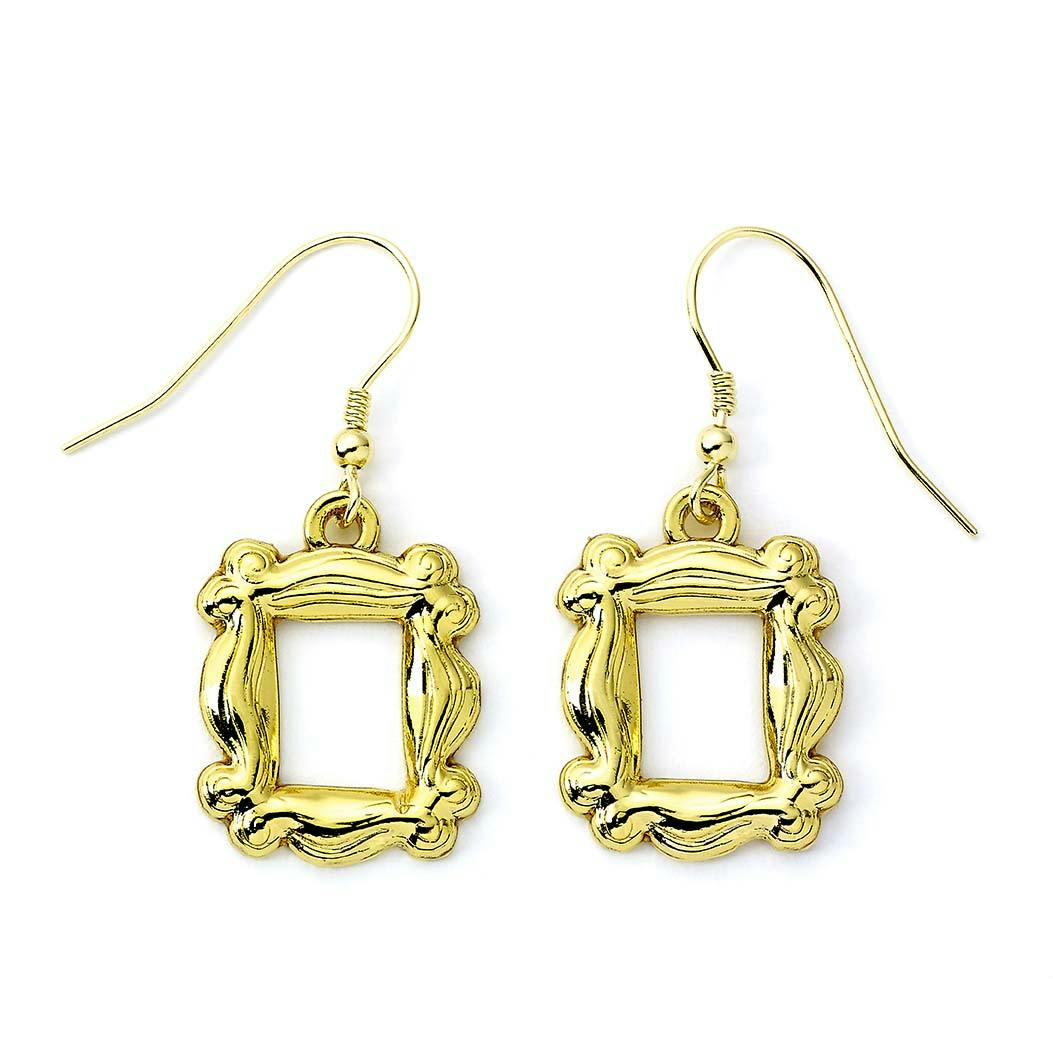 The Carat Shop Gold Friends Tv Show Frame Dangle Earrings