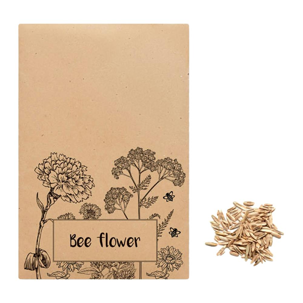Rackhams Beige Seedlopebee Bee Flower Seeds - One Size