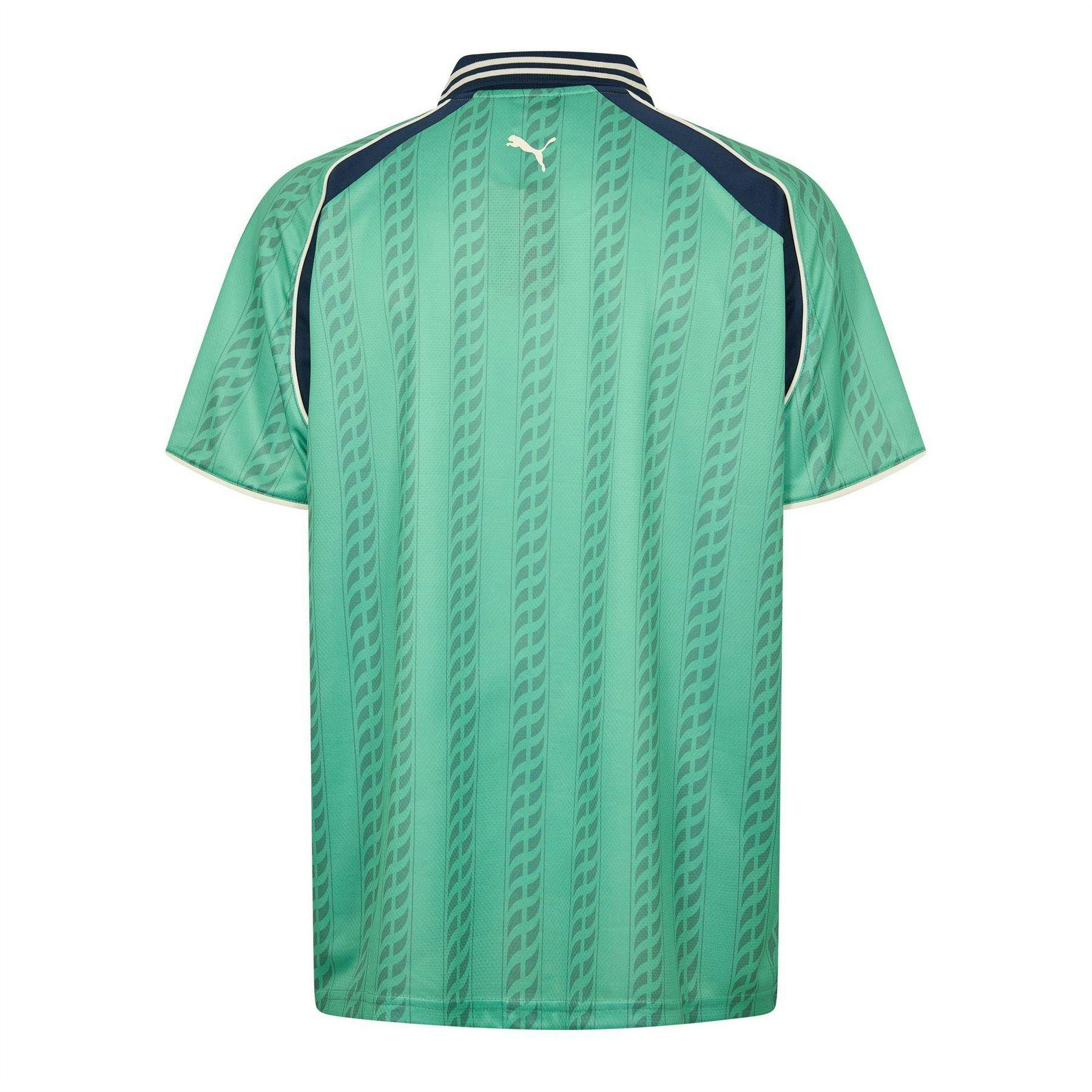 Puma Men's Archive Performance Jersey - Jade - Xl - Jade - 100% Polyester