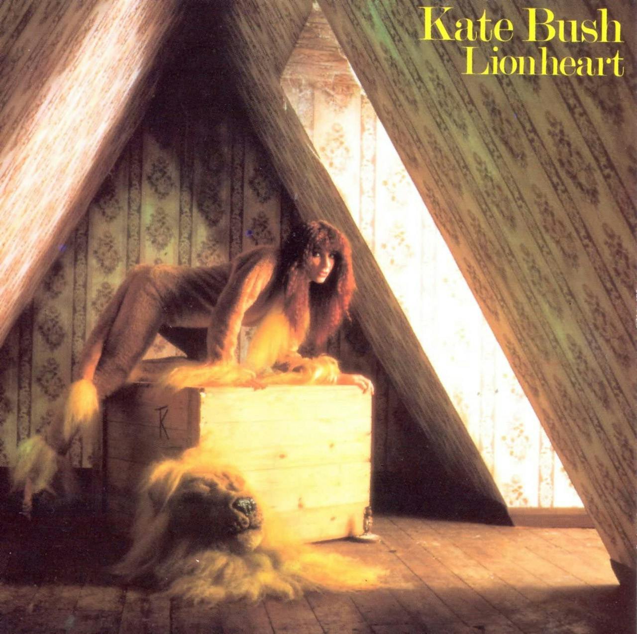Eyesore Merch Black Kate Bush 'Lionheart' Lp Vinyl