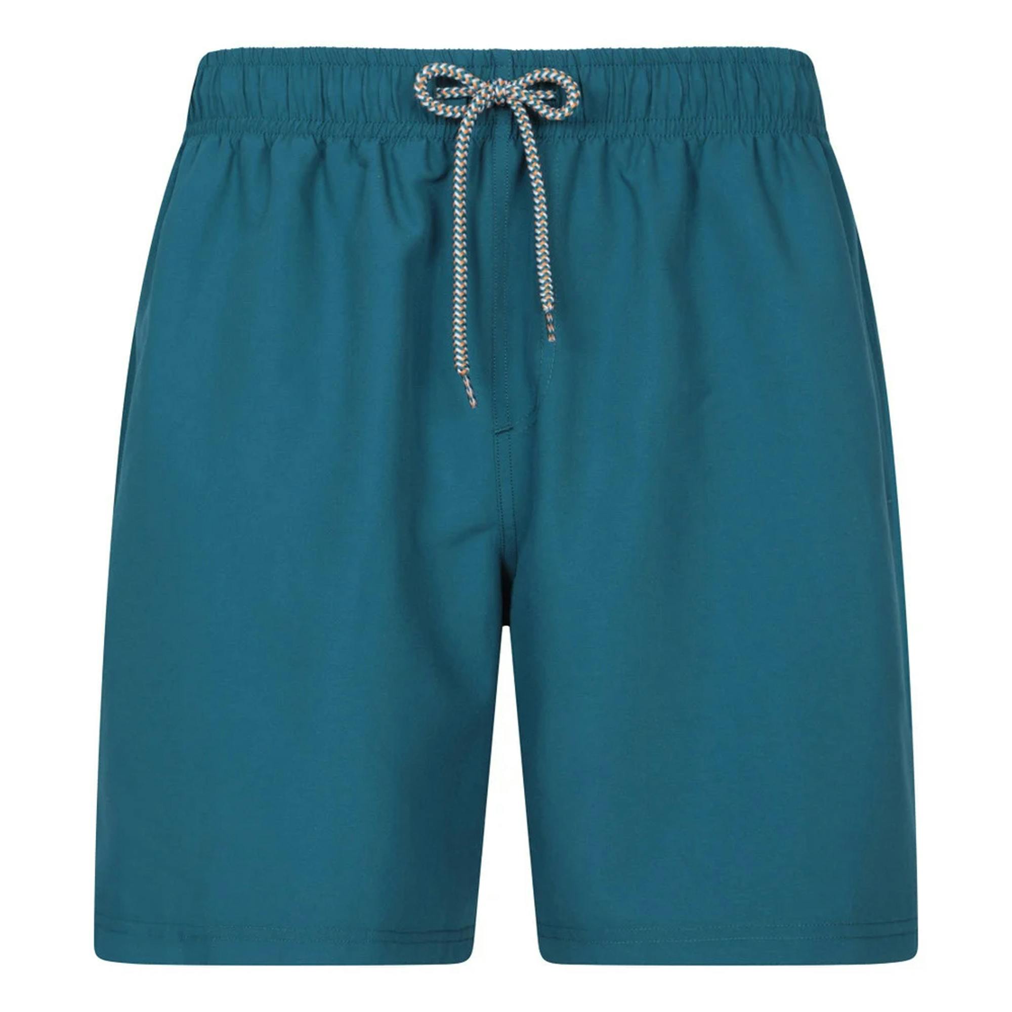 Mountain Warehouse Men's Aruba Swim Shorts - Petrol - Xs - Petrol - 100% Mixed
