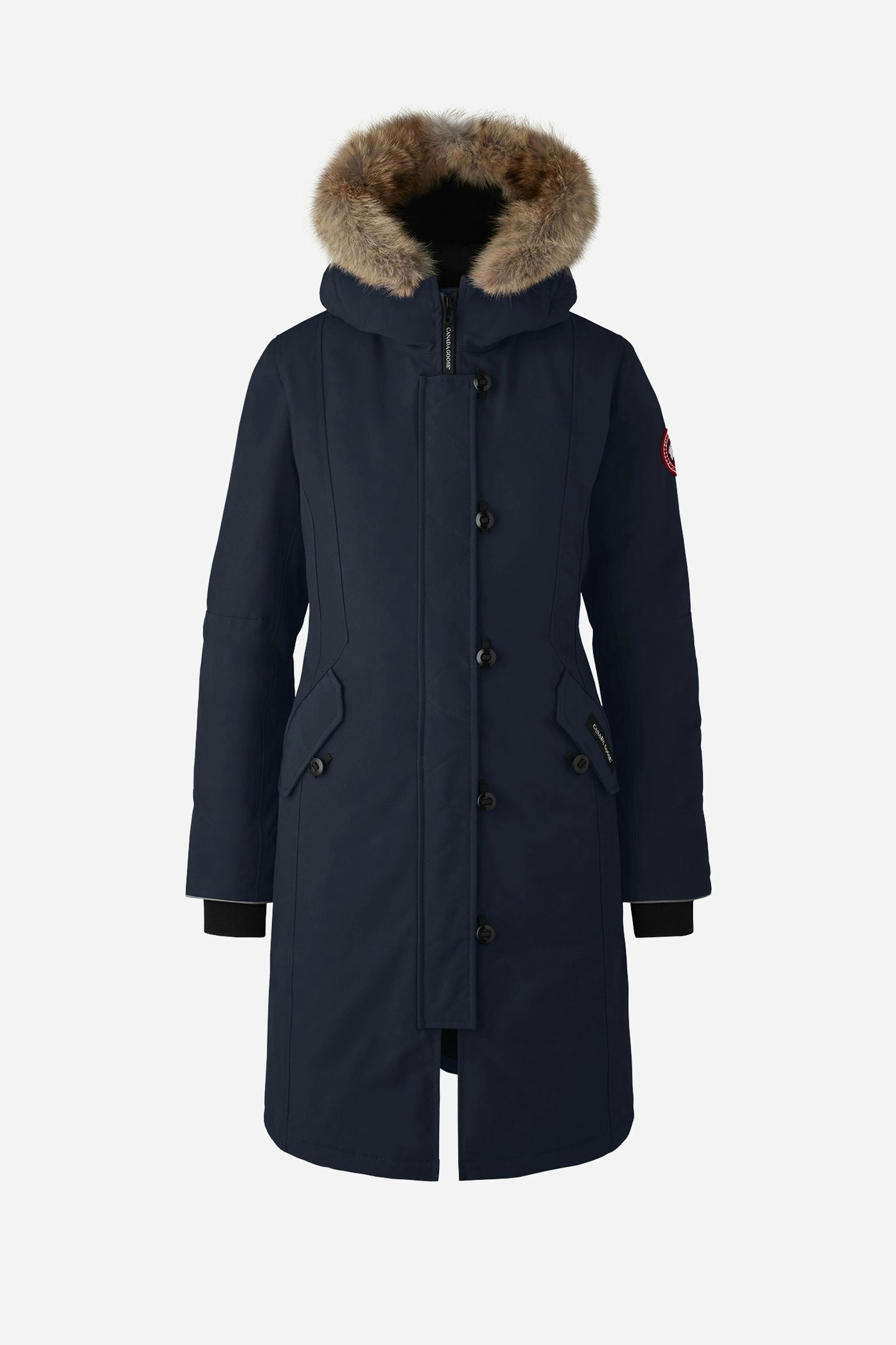 Canada Goose Unisex Blue Brittania Down Parka - Xs (6 Yrs)