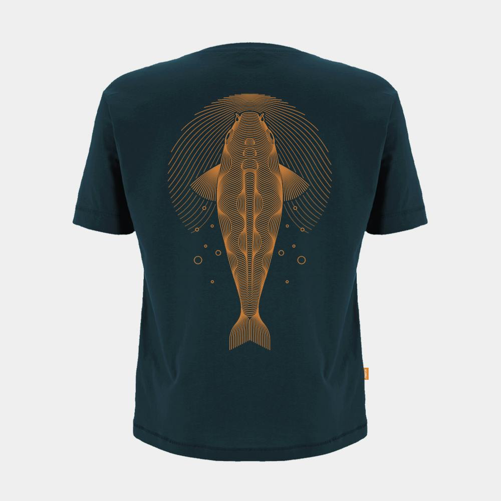 Kumu Blue Ripples Tee - 3XL