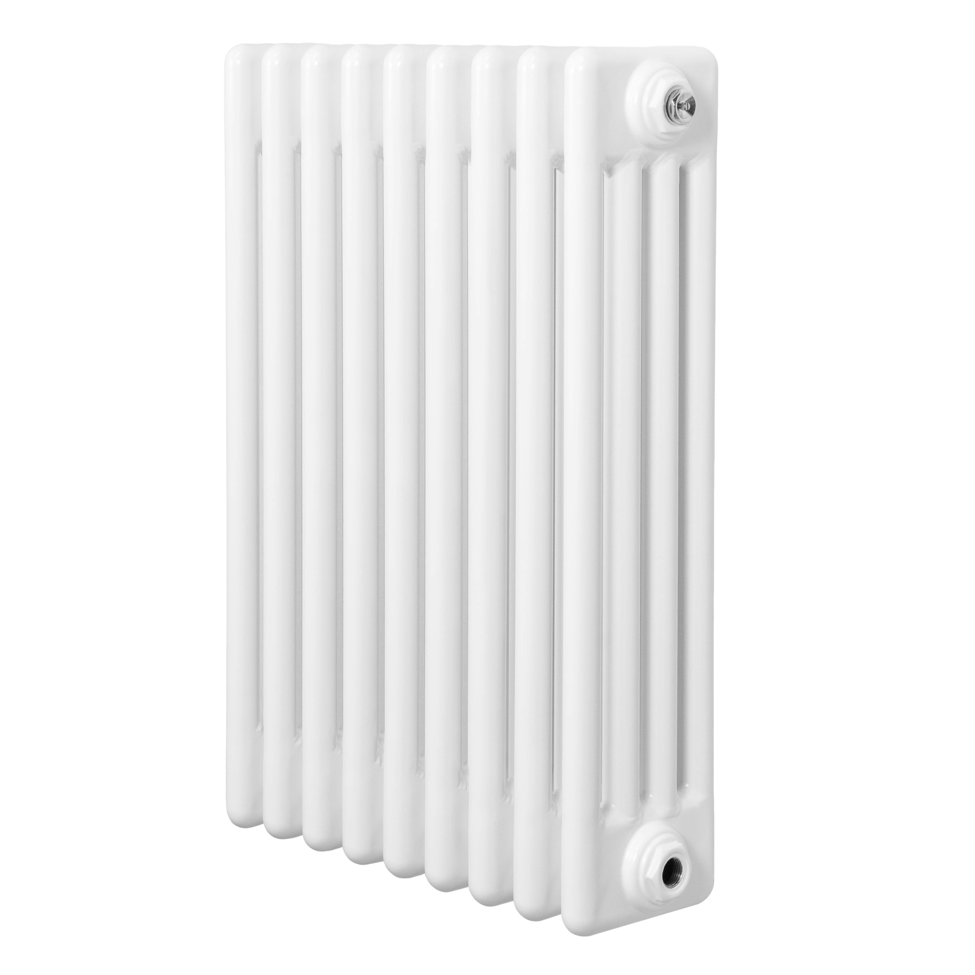 Monstershop White Traditional 4 Column Radiator - 600 X 425Mm