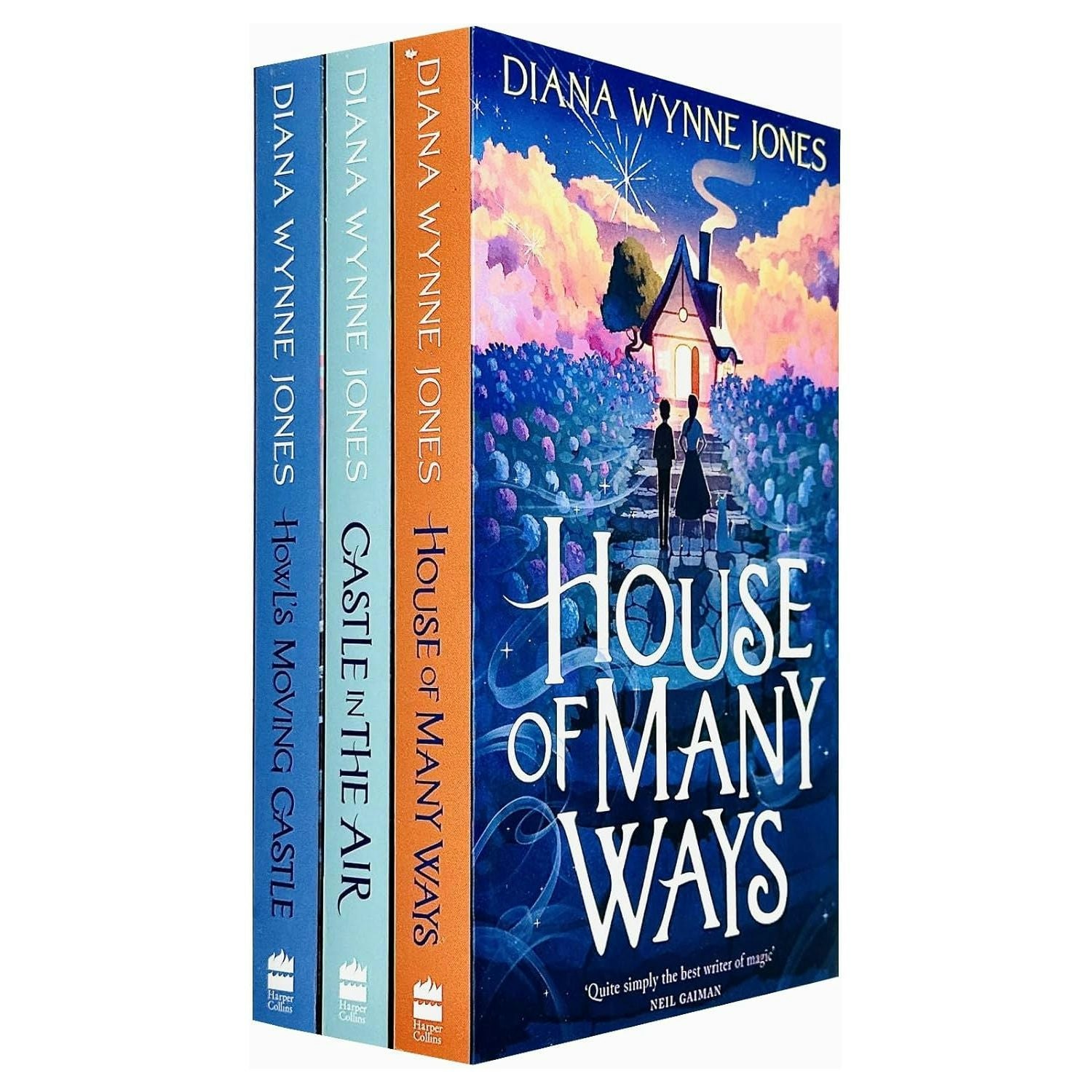 Harpercollins Howl's Moving Castle - Land Of Ingary Trilogy 3 Books Collection By Diana Wynne Jones - New Covers