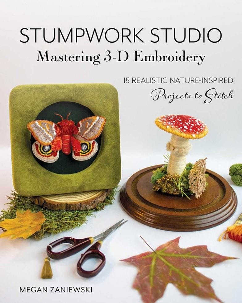 Search Press Stumpwork Studio – Mastering 3-D Embroidery - Megan Zaniewski - Image 7