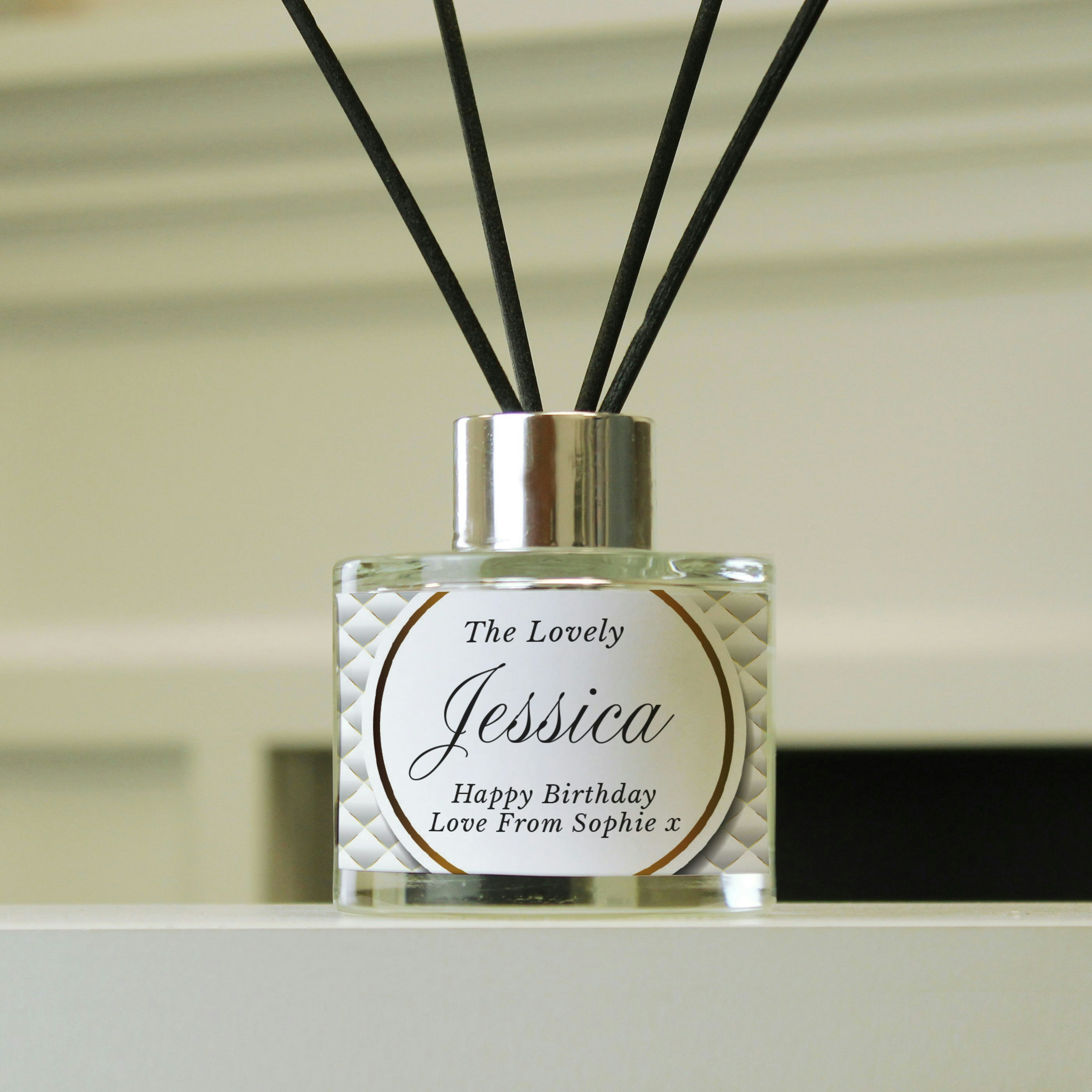 Personalised Memento Company Personalised Opulent Reed Diffuser