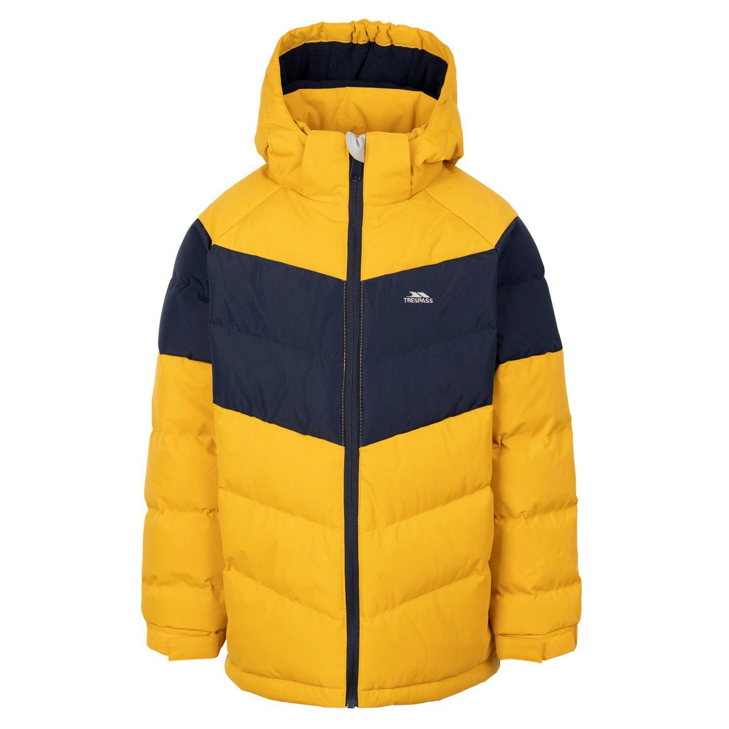 Trespass Childrens/Kids Aldery Padded Jacket - Honeybee - 11-12 Years - Honeybee - 100% Polyester