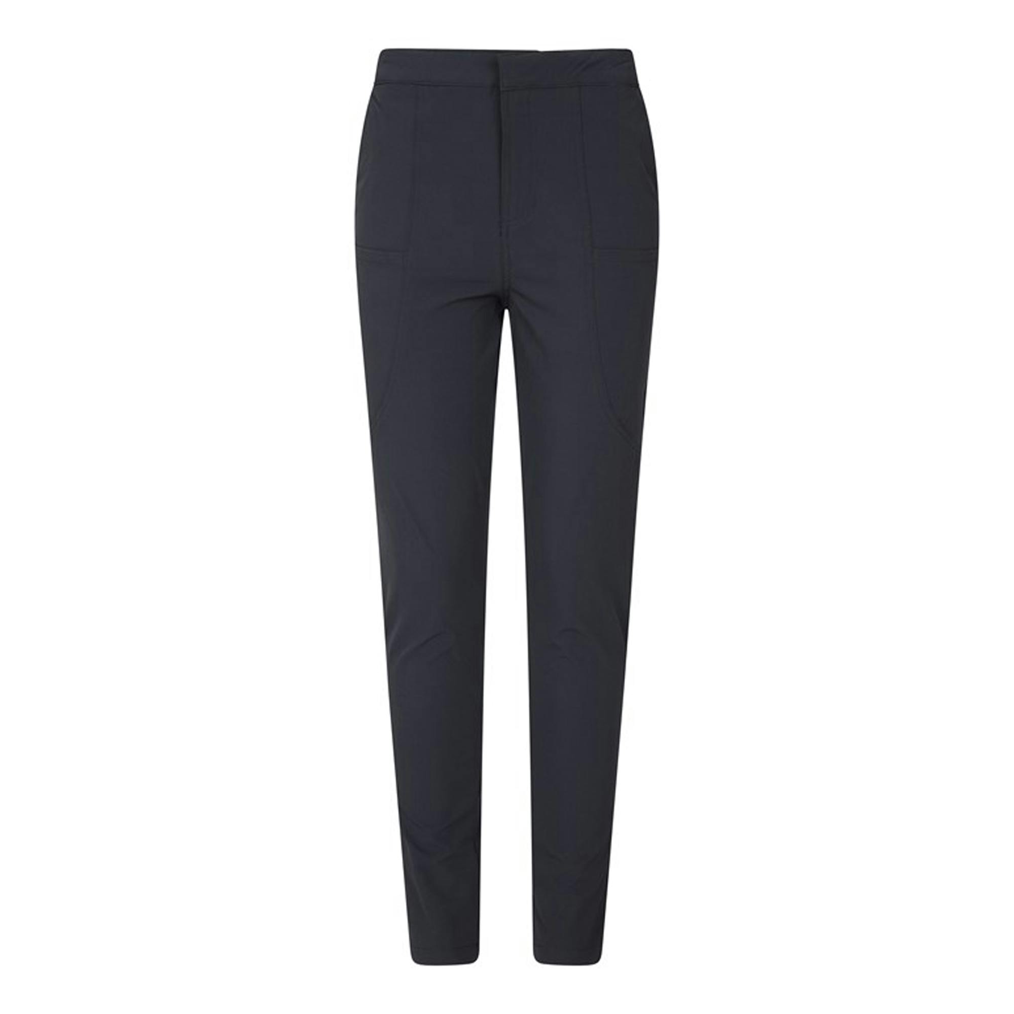 Mountain Warehouse Women's Black Kesugi Stretch Slim Trousers - 20 Uk - 90% Polyamide/10% Elastane