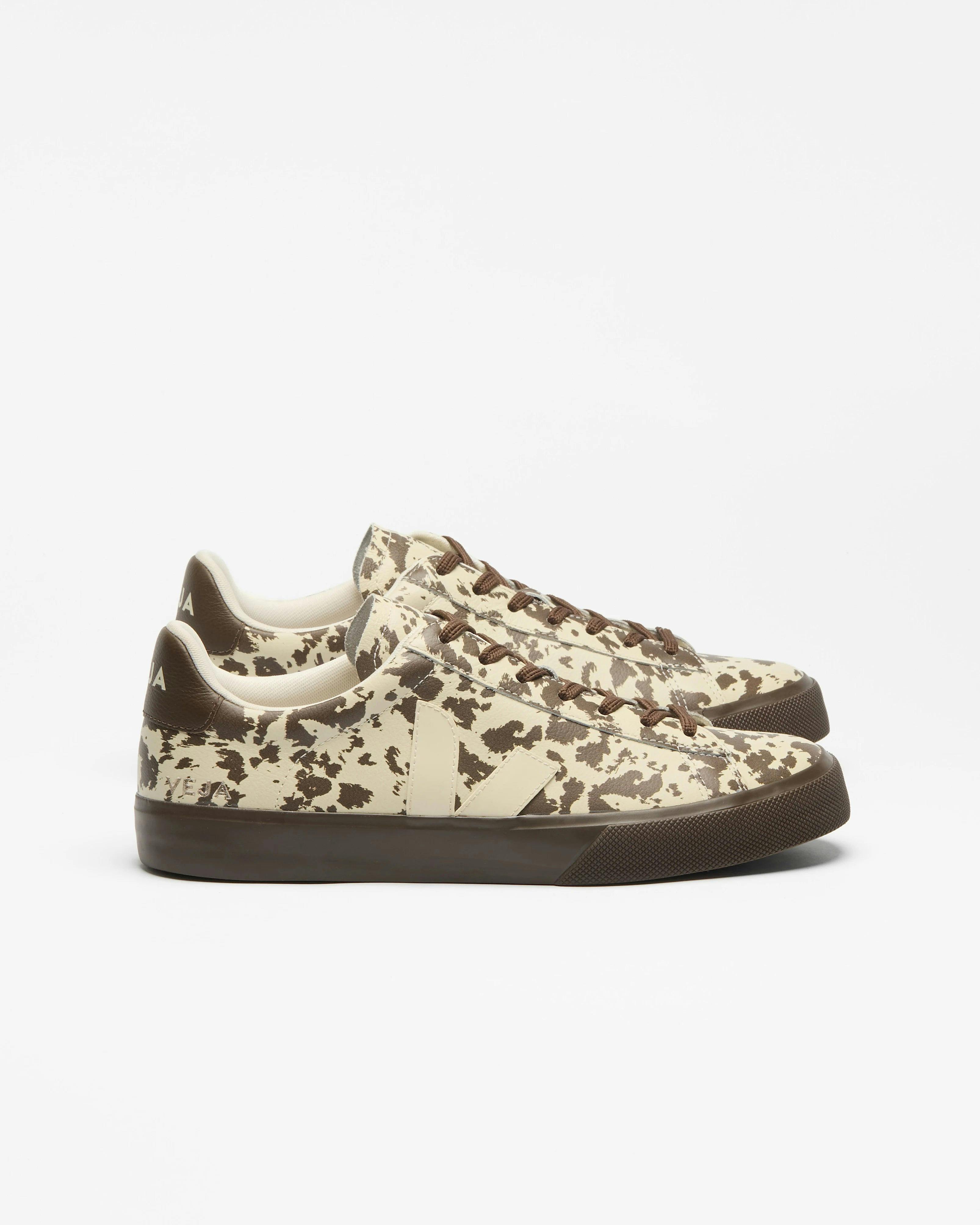 Veja Women's Campo Leather Trainers - Pierre Wild Country - Pierre Wild Country - Uk6 Eu39 Us8