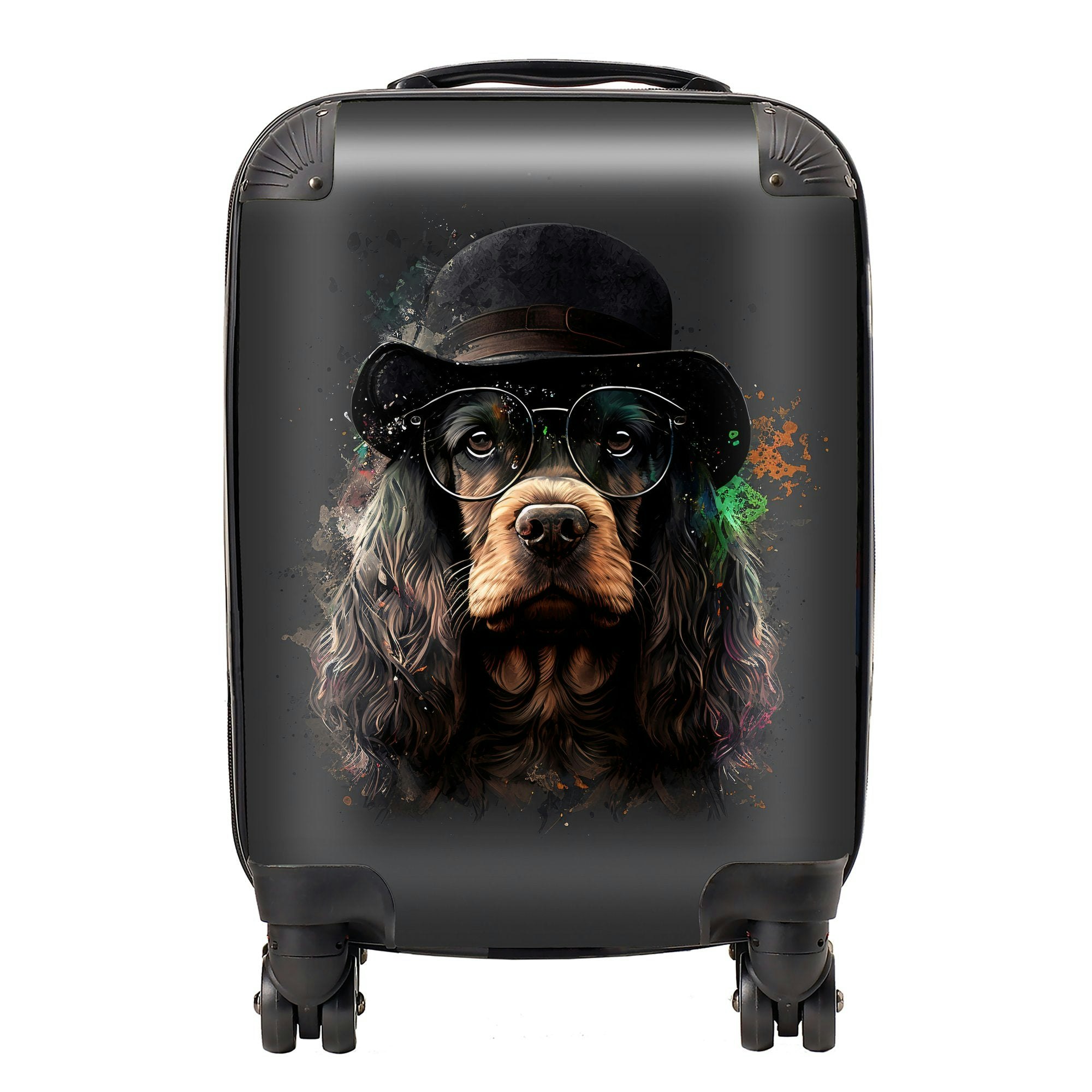 Warren Reed English Cocker Spaniel Splashart Suitcase - Small