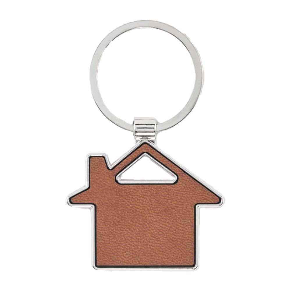 Midocean Brown Louse House Keyring - One Size