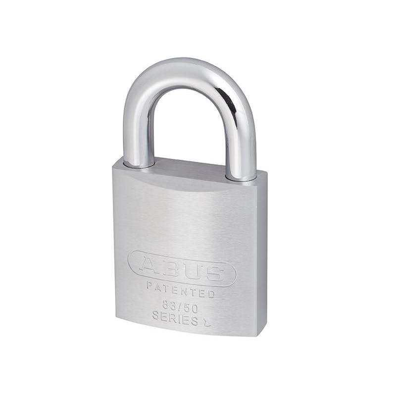 Abus Mechanical 83 Series Chrome Plated Brass Padlock - 50Mm Keyed Alike 2745 - Multi Colour