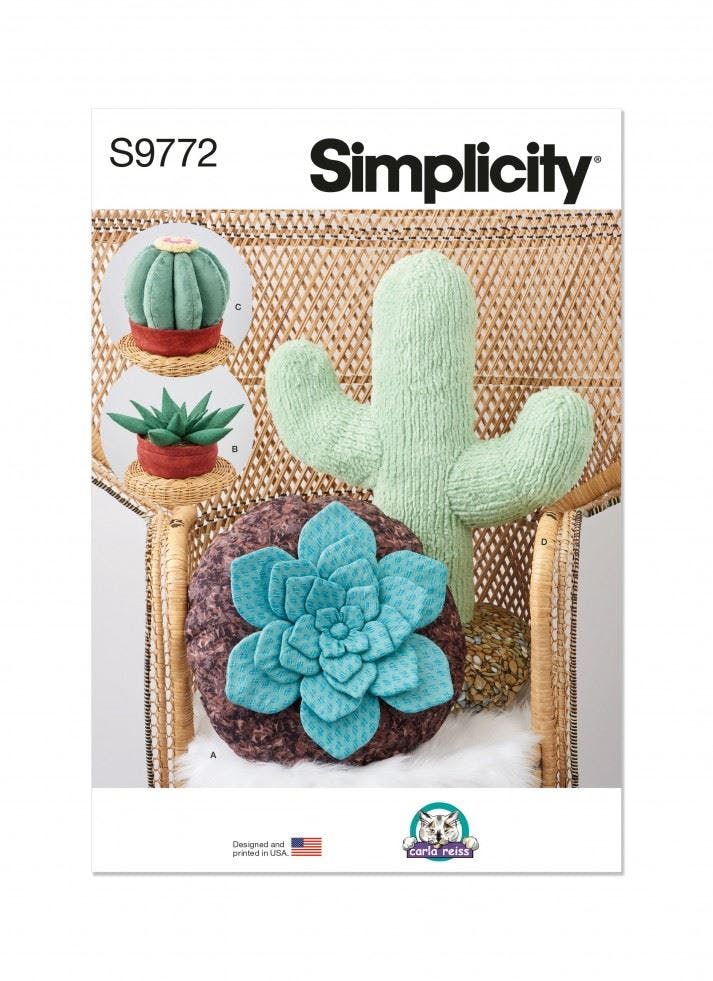 Simplicity Sewing Pattern 9772, Accessories One Size - Intermediate - One Size