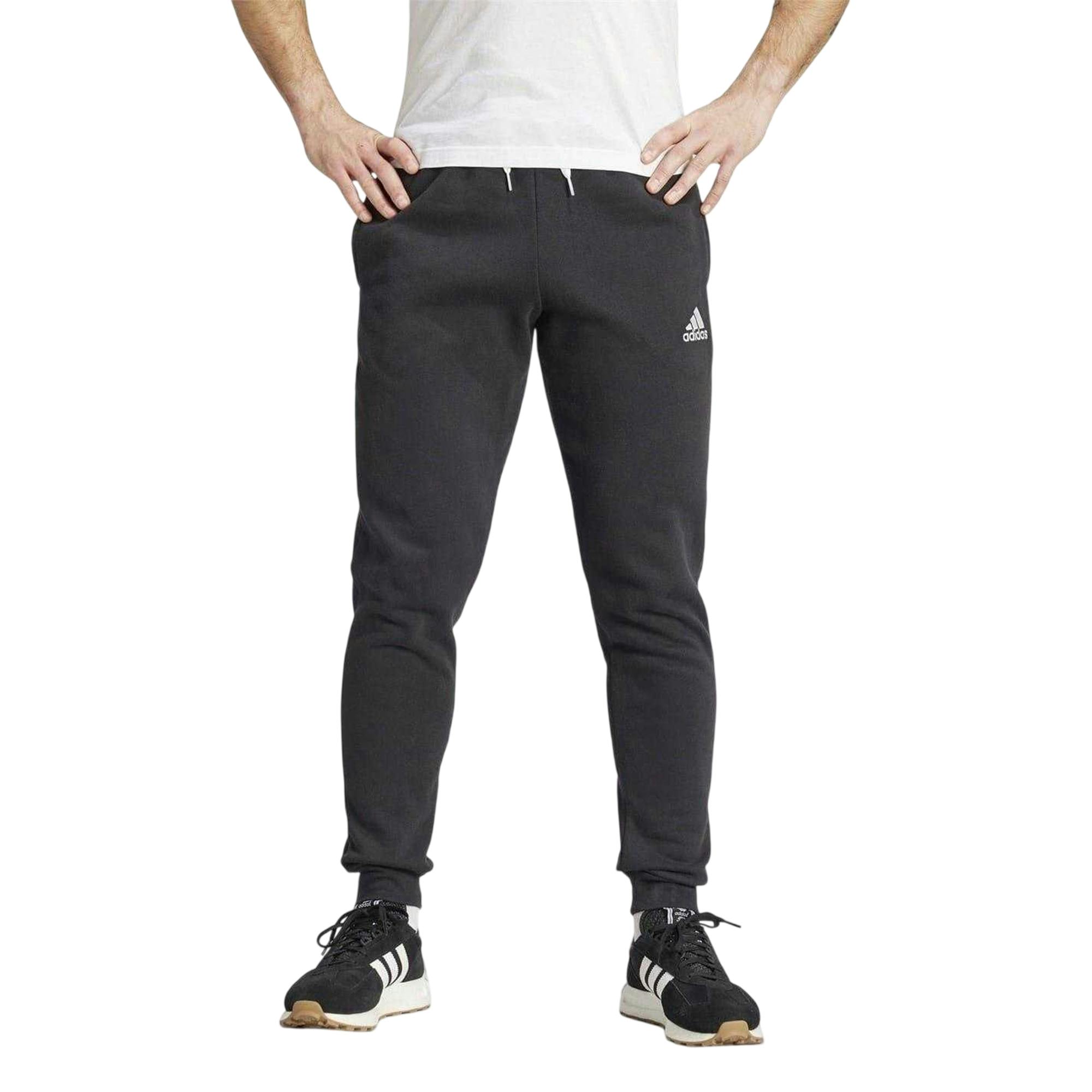 Adidas Men's Black Entrada 22 Jogging Bottoms - Xxl - 70% Cotton/30% Recycled Polyester