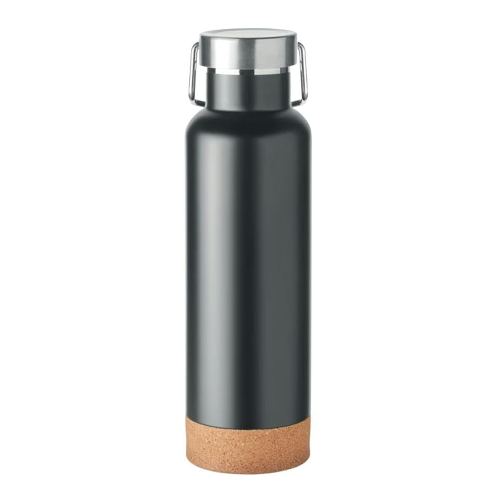 Midocean Black Ives Cork 500Ml Bottle - One Size
