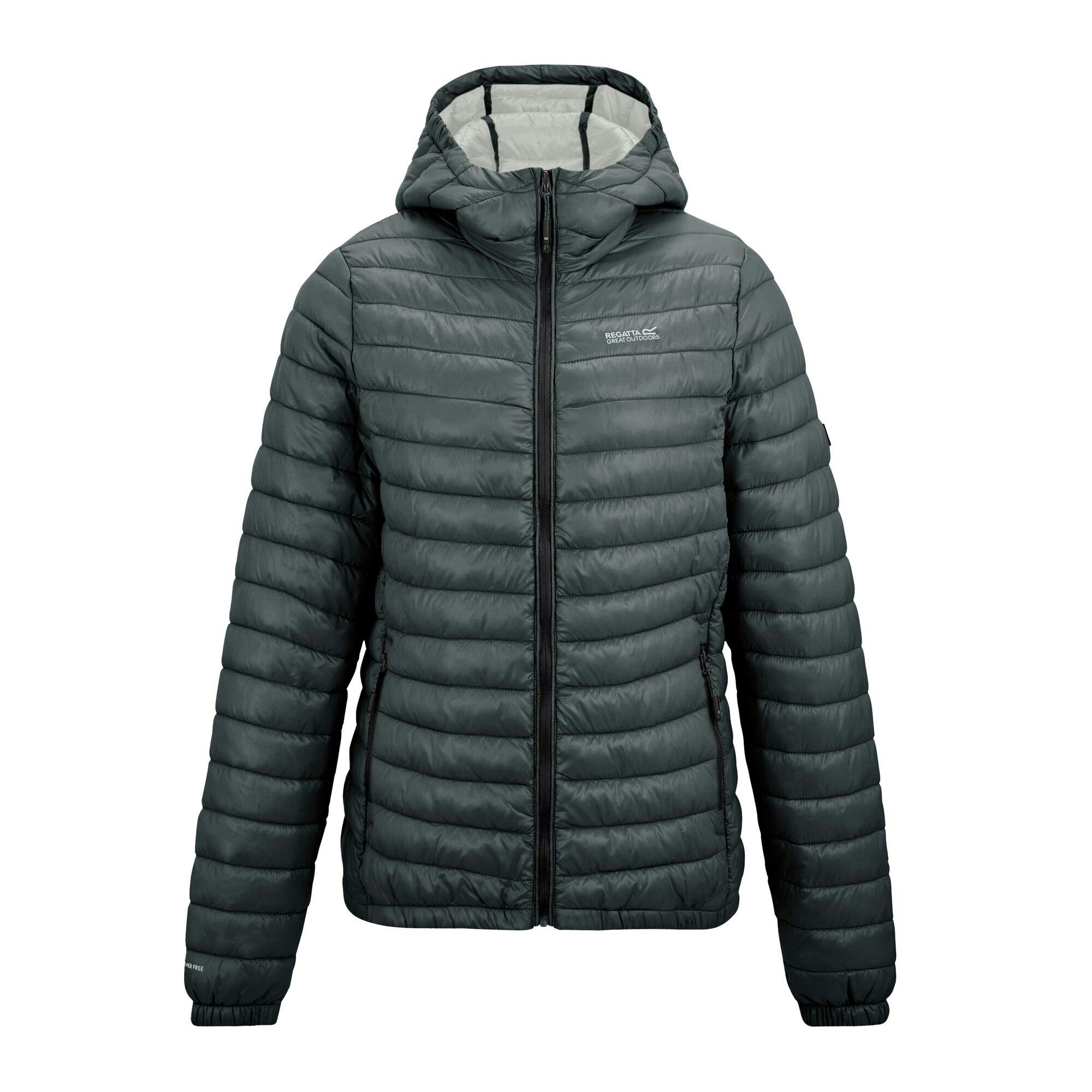 Regatta Women's Dark Hurden Padded Jacket - Storm - 18 Uk - Storm - 100% Mixed