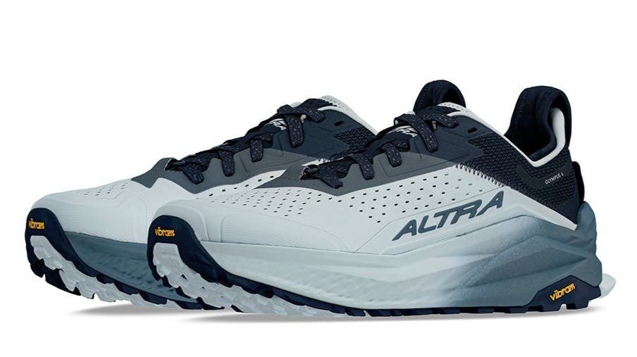 Altra Men's Dark/Blue Olympus 6 Trail Running Trainers - Uk 7 Eu 41