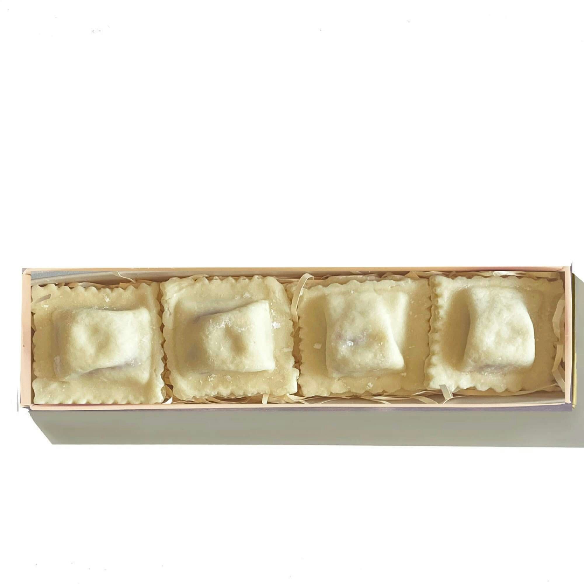 Choc On Choc White Chocolate Ravioli