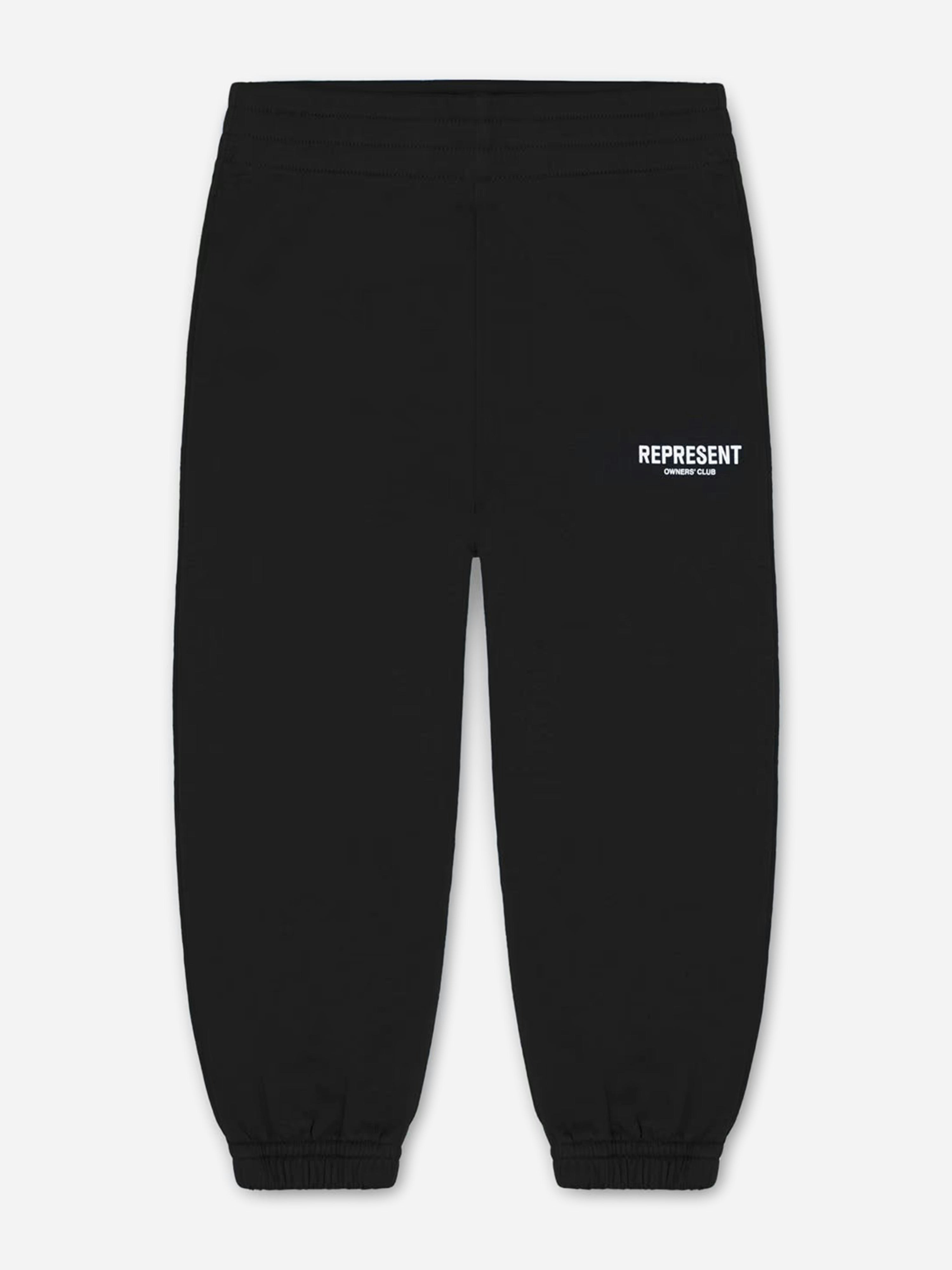 Represent Unisex Kids Black Kids Mini Owners Club Sweatpants In - 3 - 4 Yrs