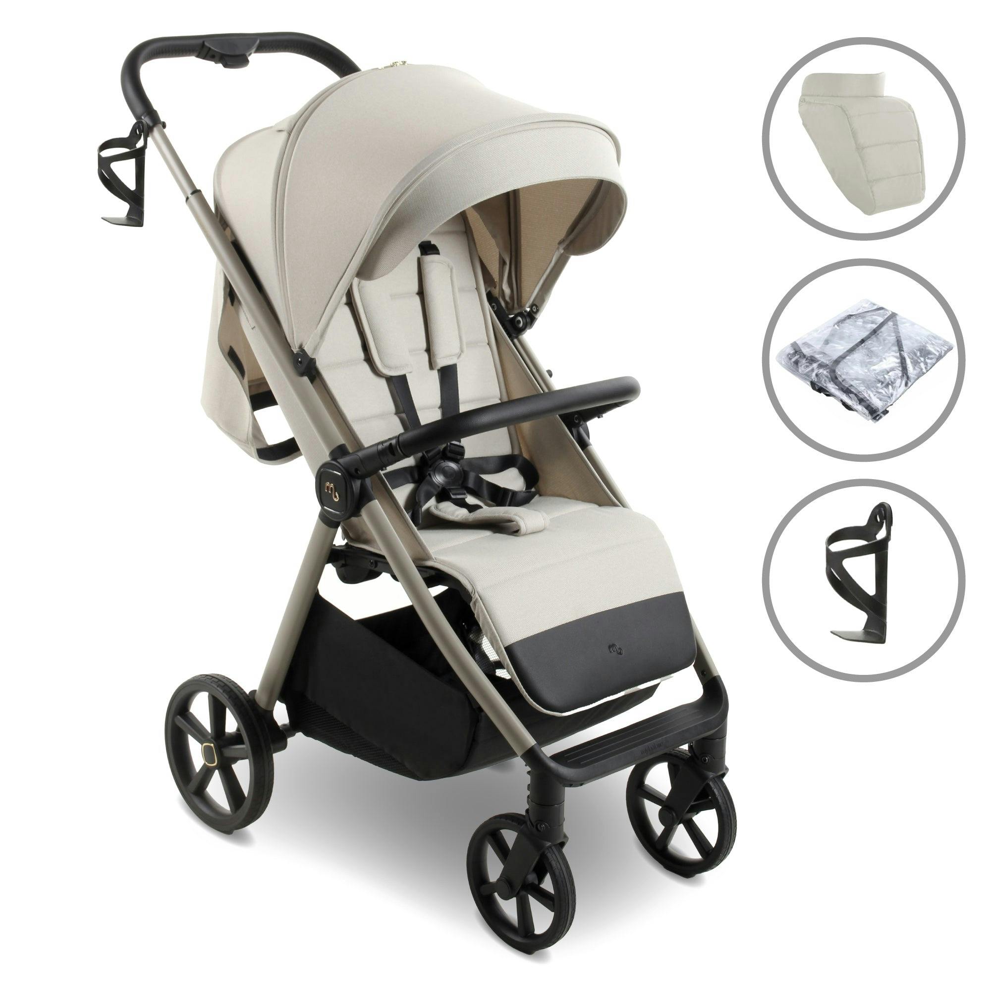My Babiie Ivory Mb170 Plus Pushchair