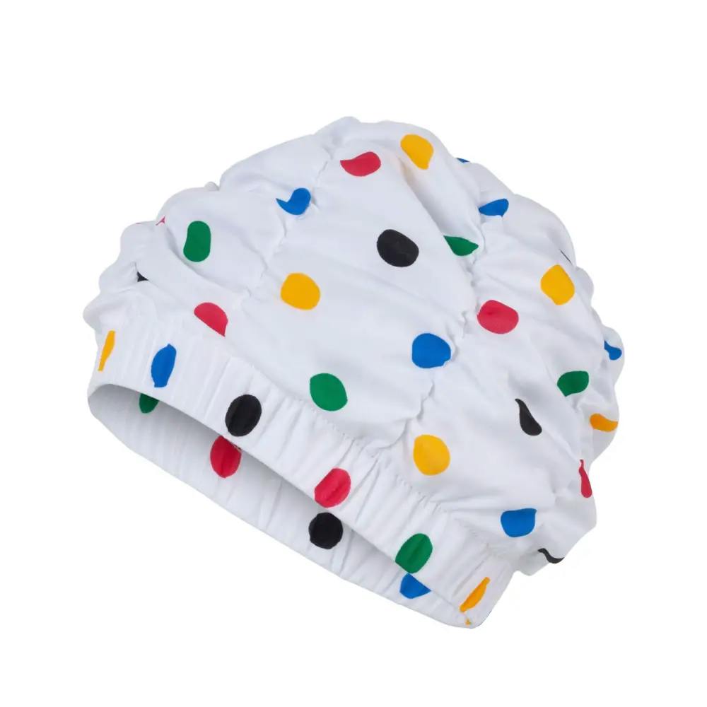 Fashy White Polka Dots Shower Cap - Multi - /Primary