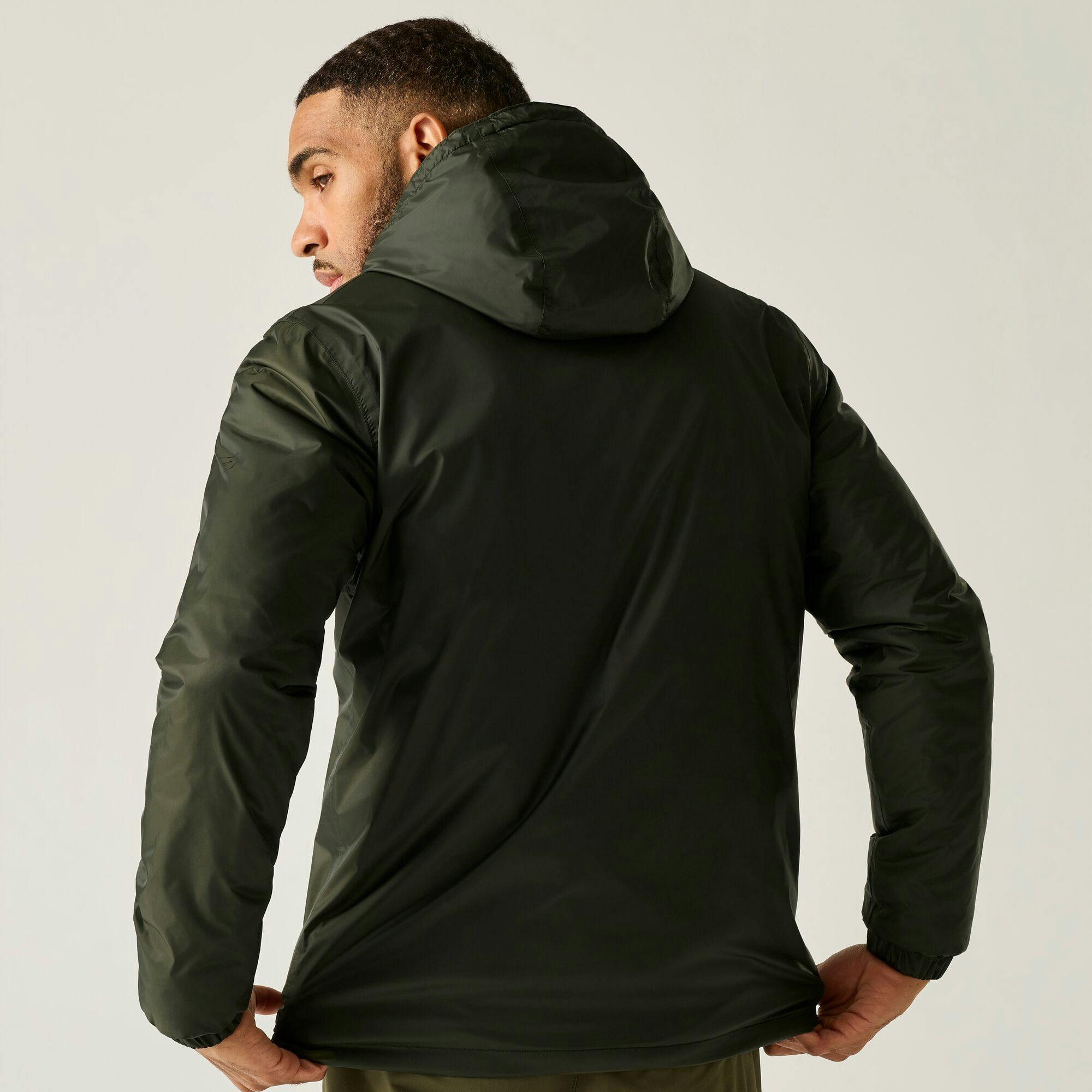 Regatta Men's Dark Kybre Fleece Lined Jacket - Khaki - Xl - Khaki - 100% Polyamide