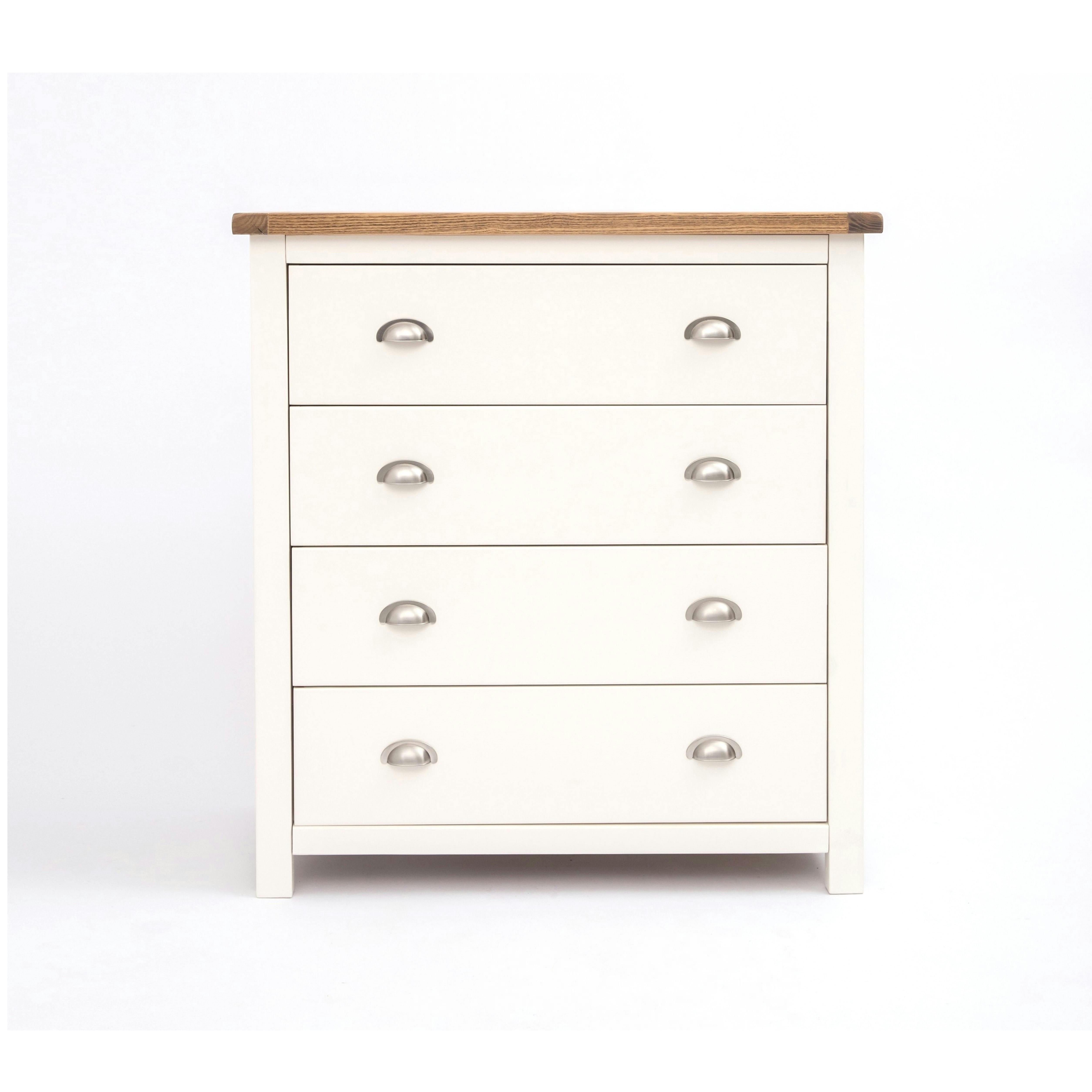 Cabinet Bits Unisex Off-White Lovere Drawer Chest Of Drawers Chrome Cup Handle In Size 4 - Image 2