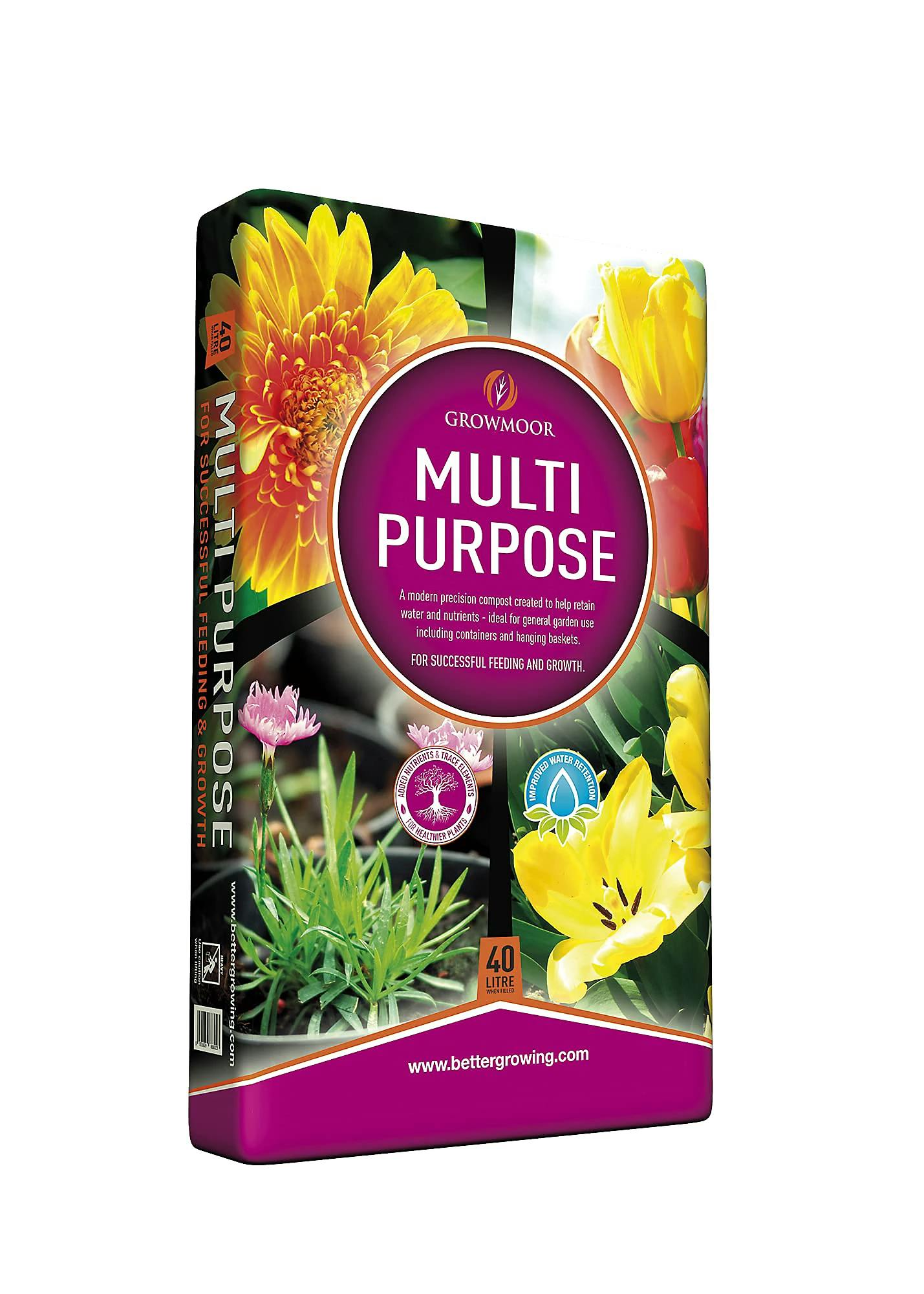 Growmoor Multi-Purpose Compost 40L - 1