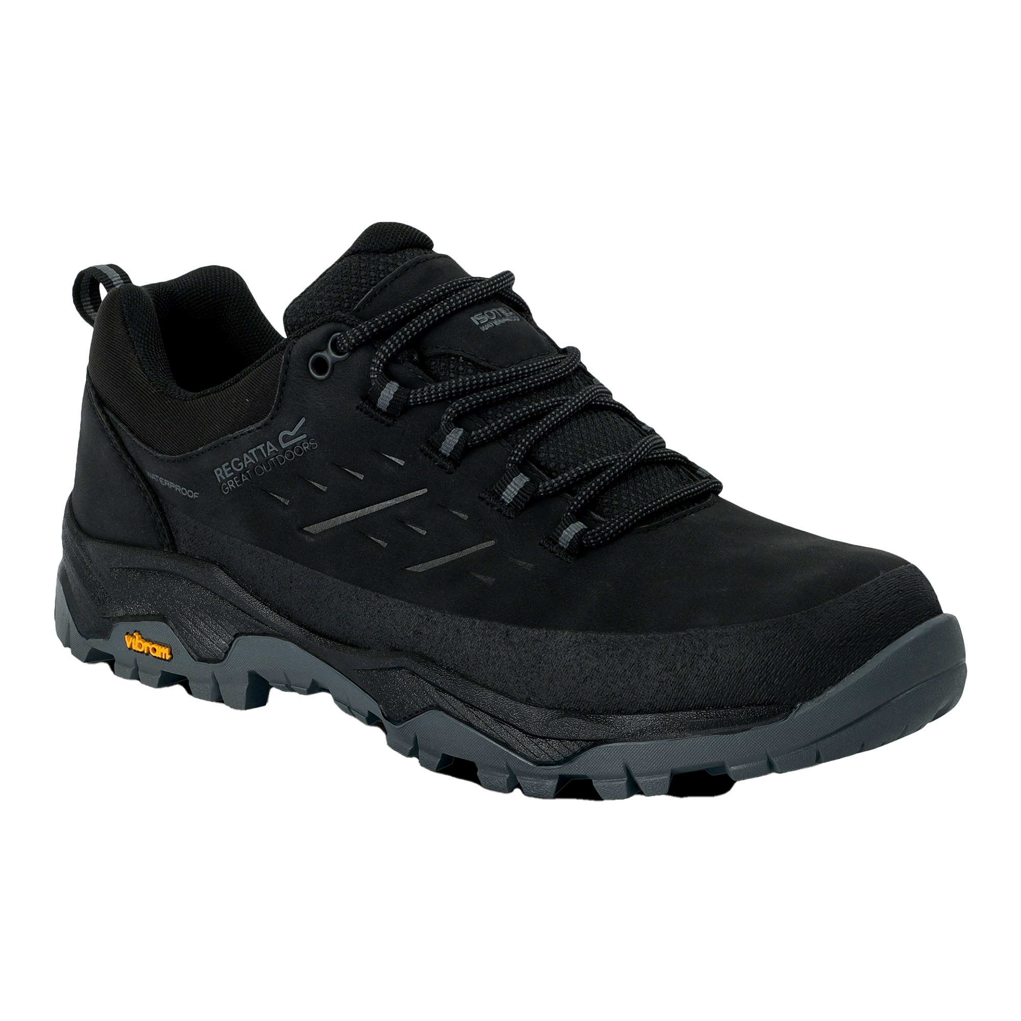 Regatta Men's Black Blake Low Walking Shoes - 7 Uk