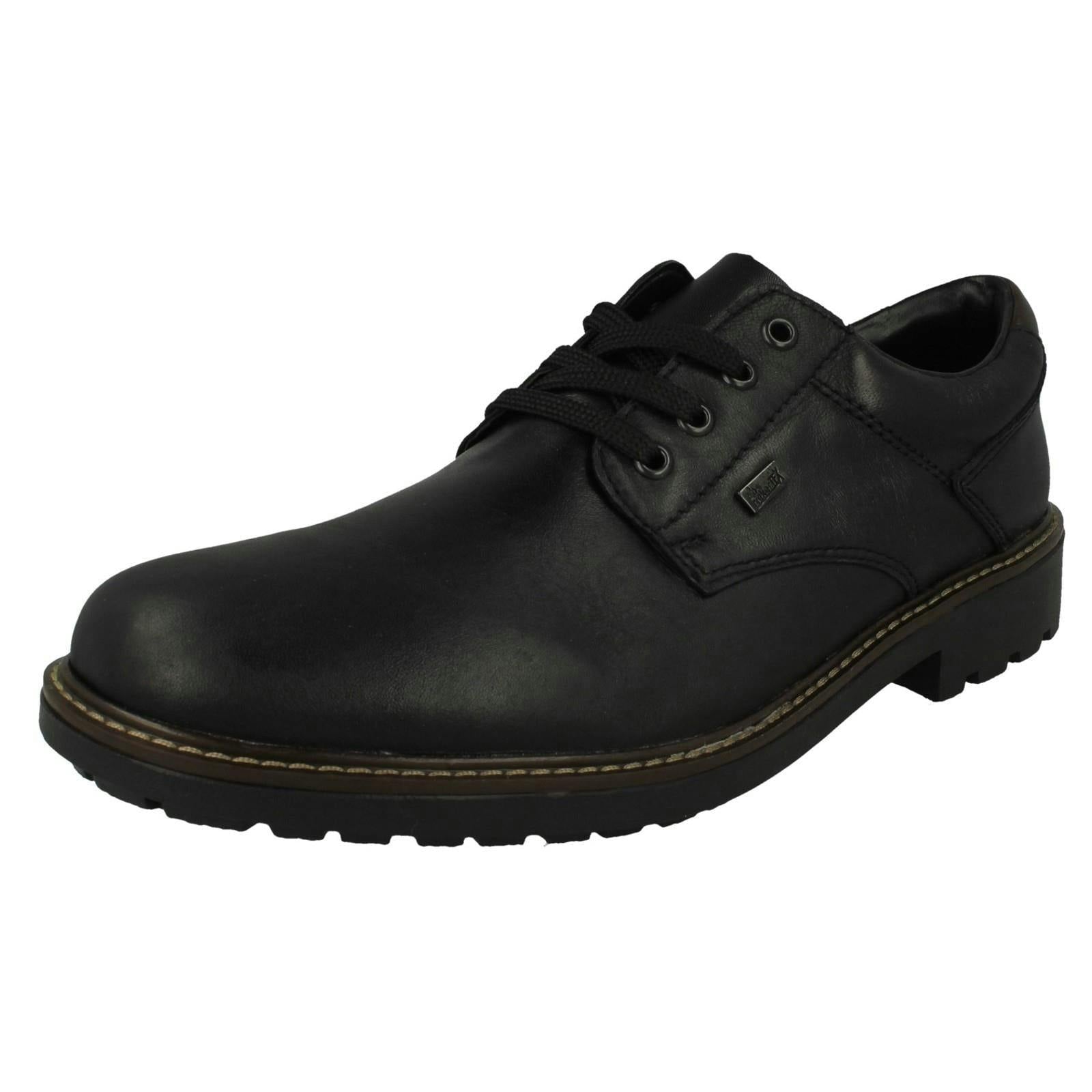 Rieker Men's Black Lace Up -Tex Shoes F4611 - Uk 7.5