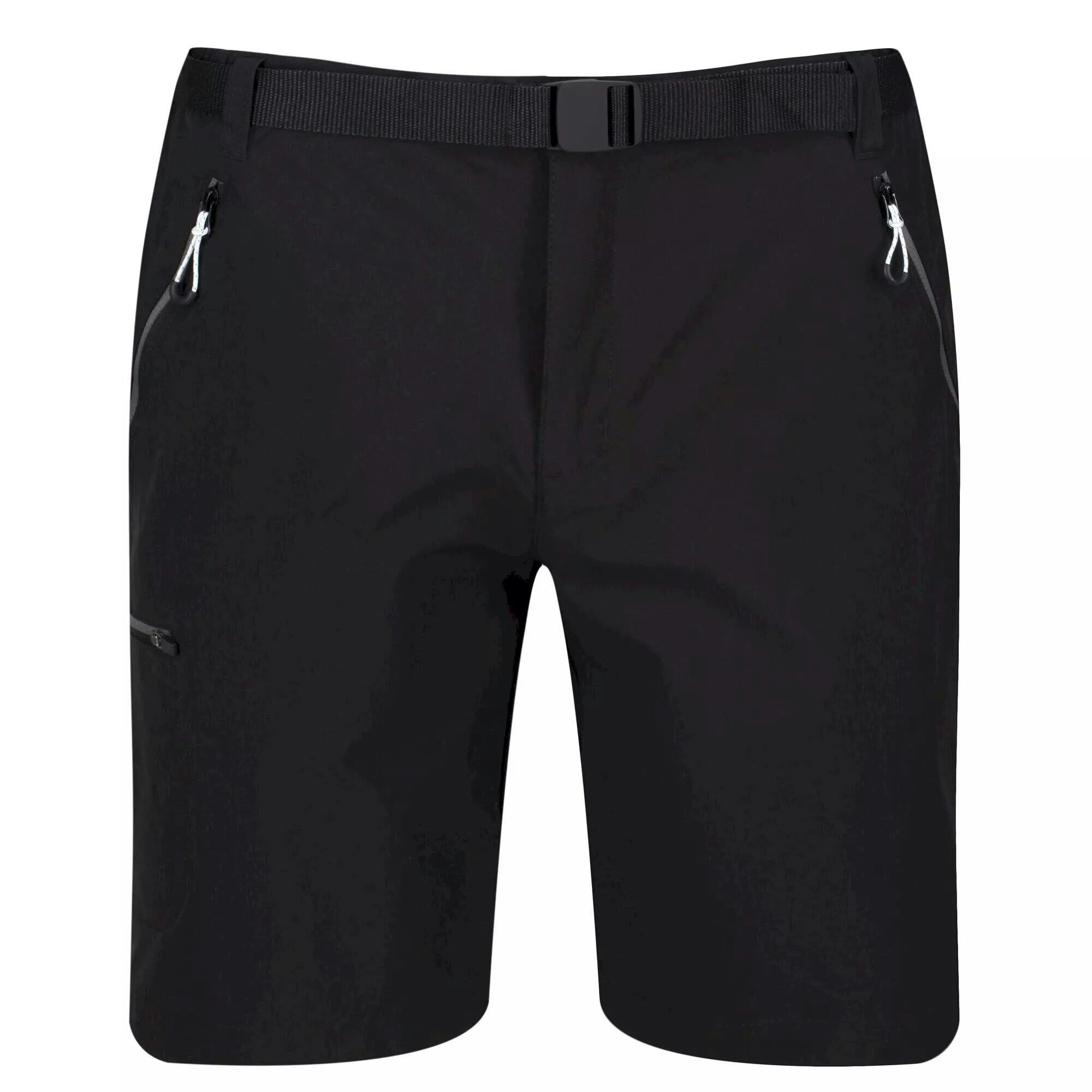 Regatta Women's Black Xert Iii Stretch Casual Shorts - 38R - 90% Polyamide/10% Elastane