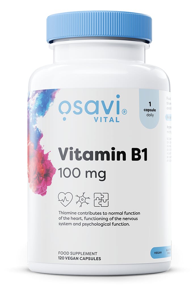 Osavi Vitamin B1, 100Mg - 120 Vegan Caps - Image 6