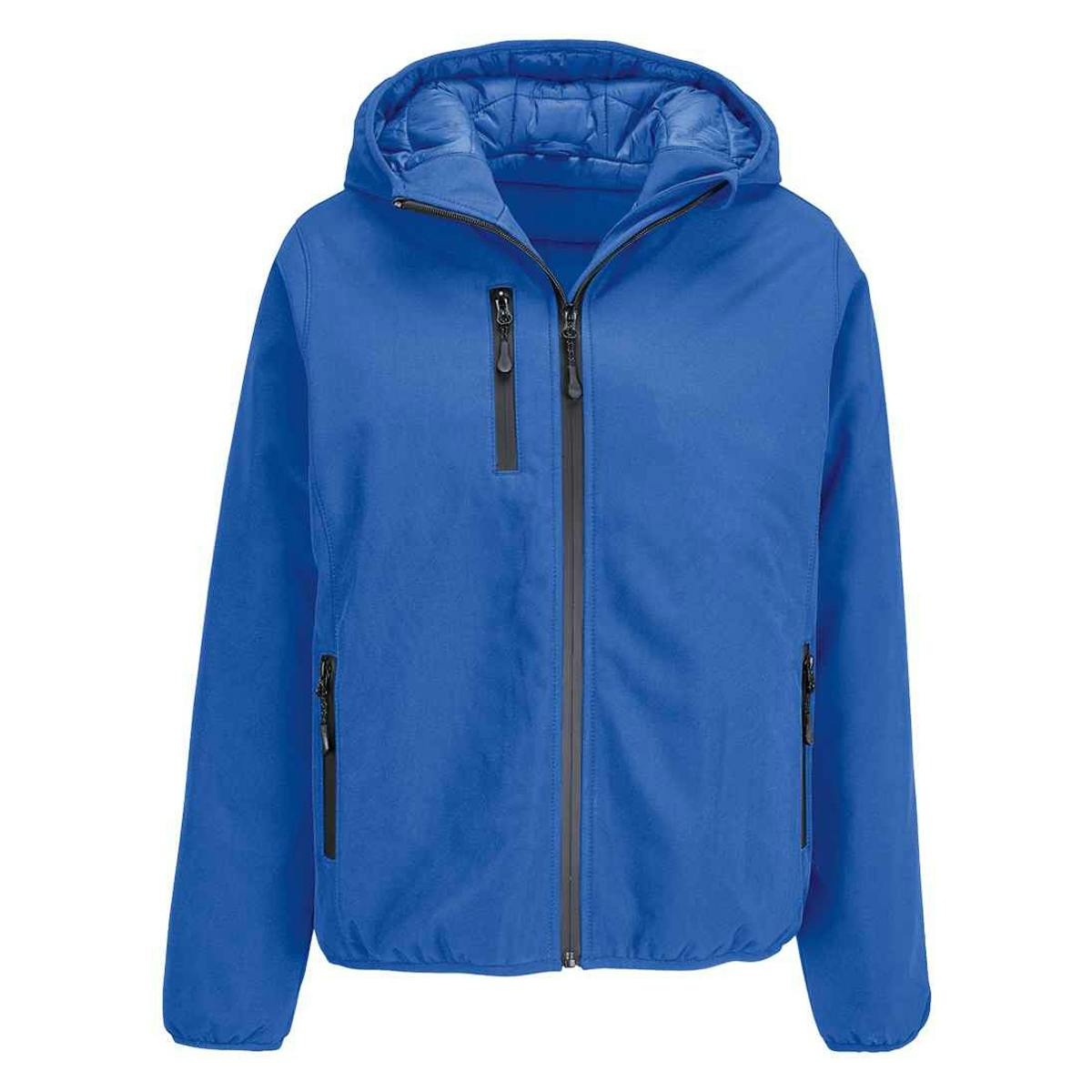 Sols Women's Blue Falcon Padded Soft Shell Jacket - Royal - S - Royal - 94% Polyester/6% Elastane
